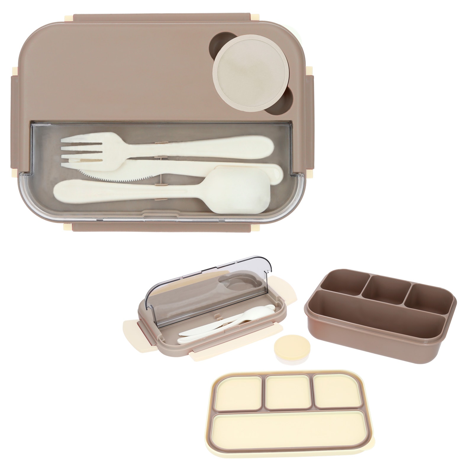Contenedor de Alimentos Jim en color gris