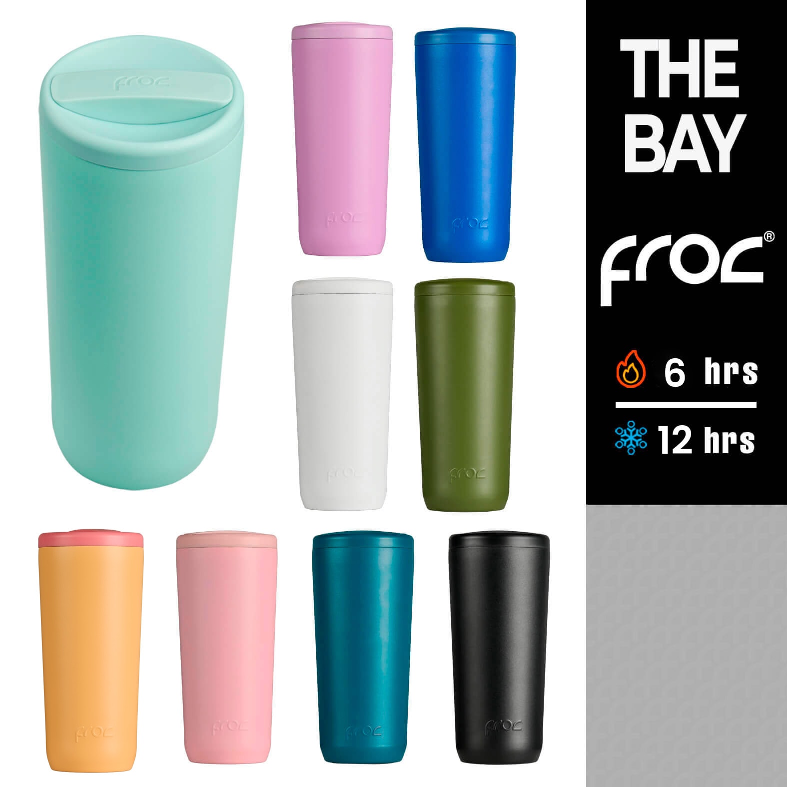 Termo Froc The Bay en color amarillo