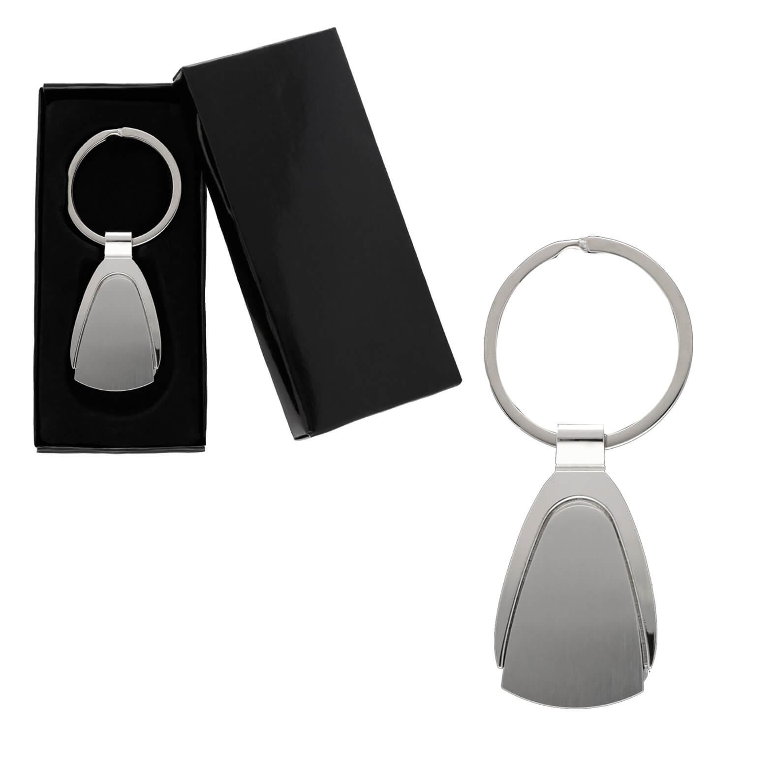 Llavero Drop en color plata