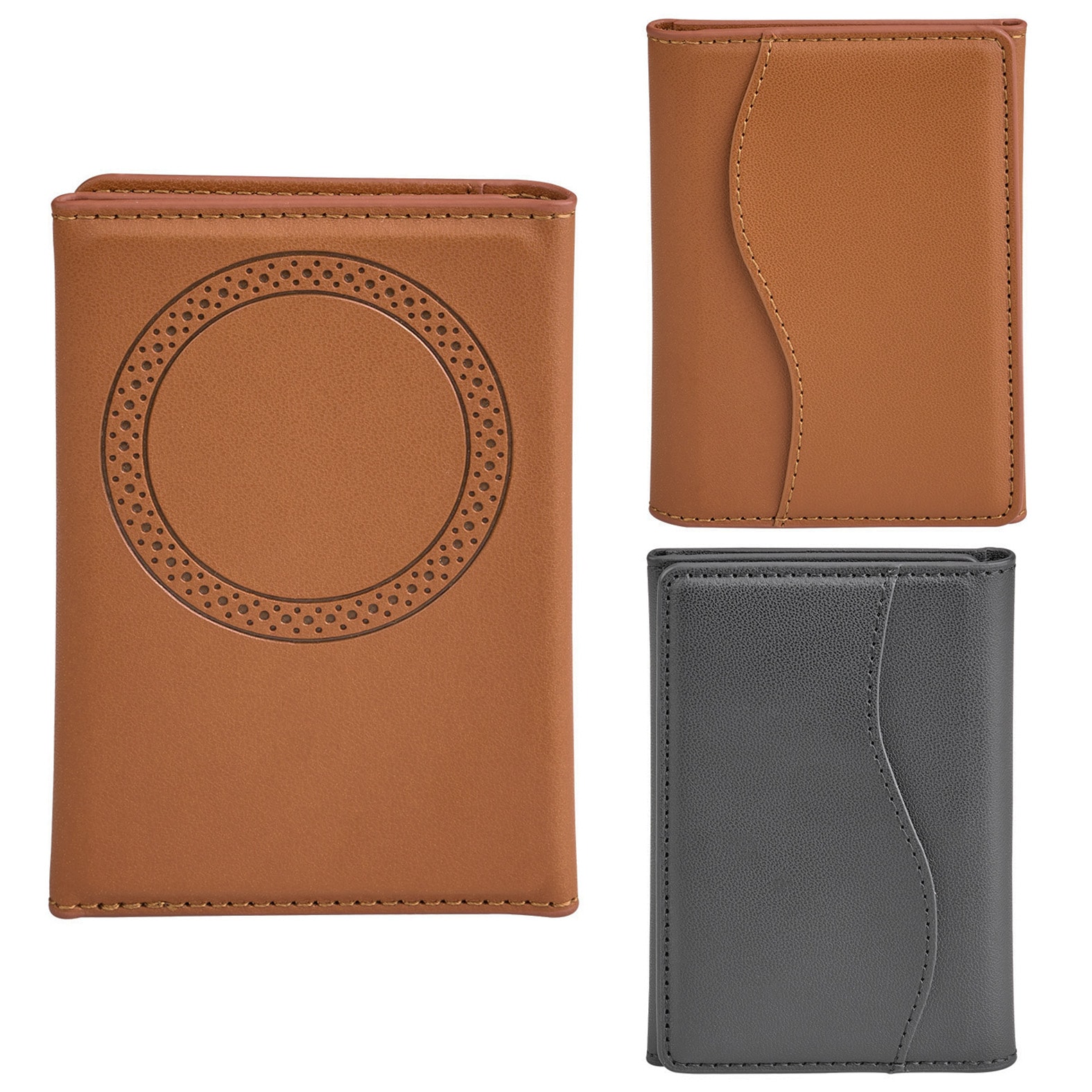 Cartera Egan en color café