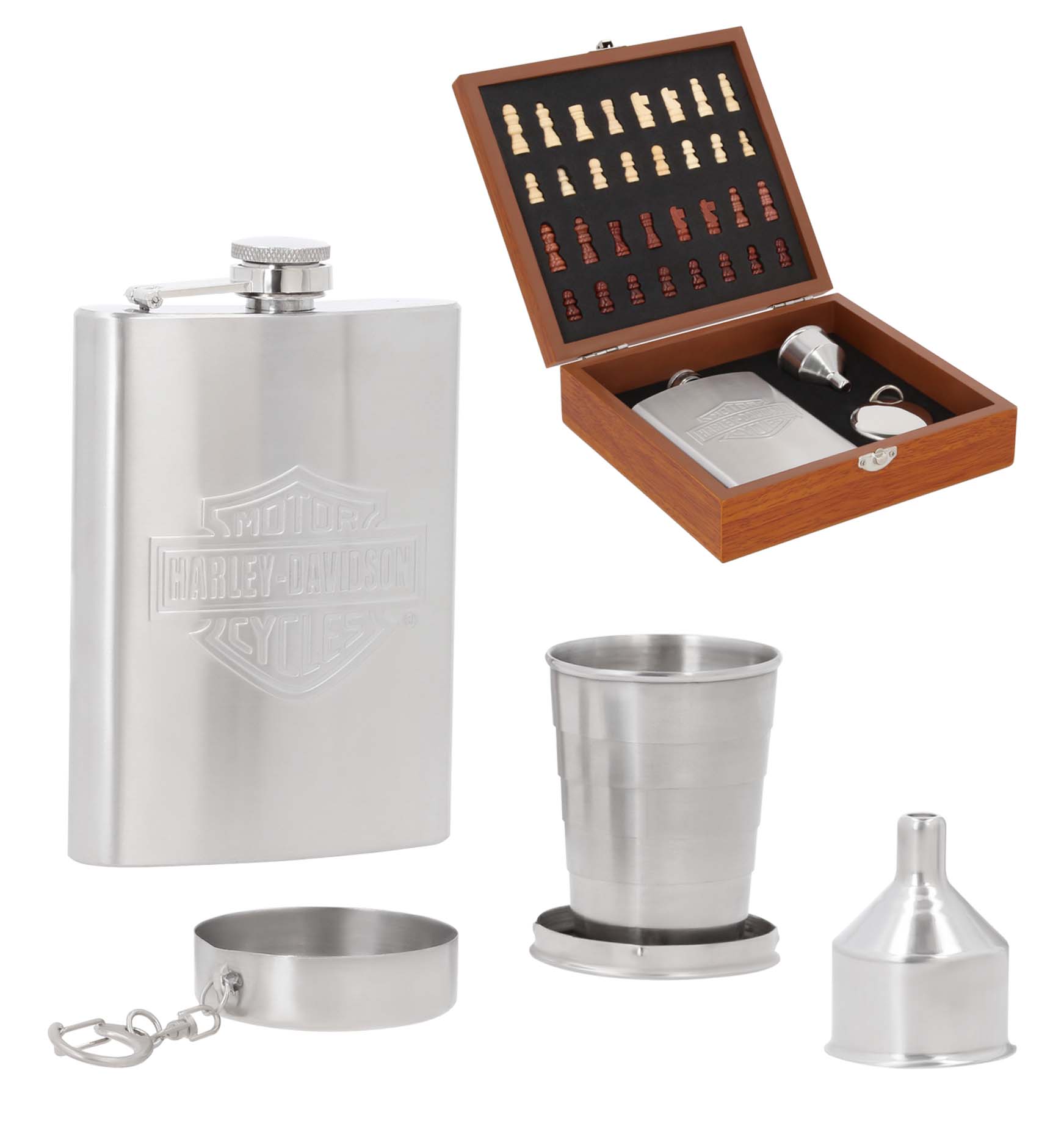 Set de Licorera Gambito, artículo promocional personalizable