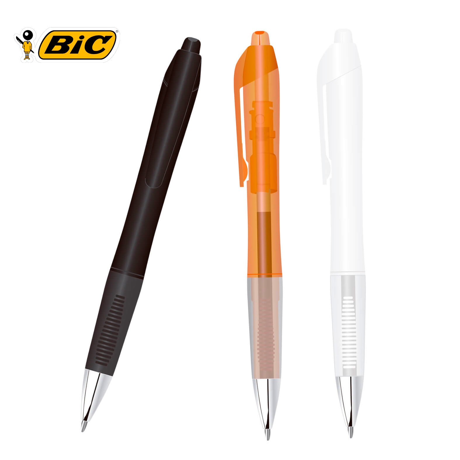 Bolígrafo BIC Intensity en color blanco