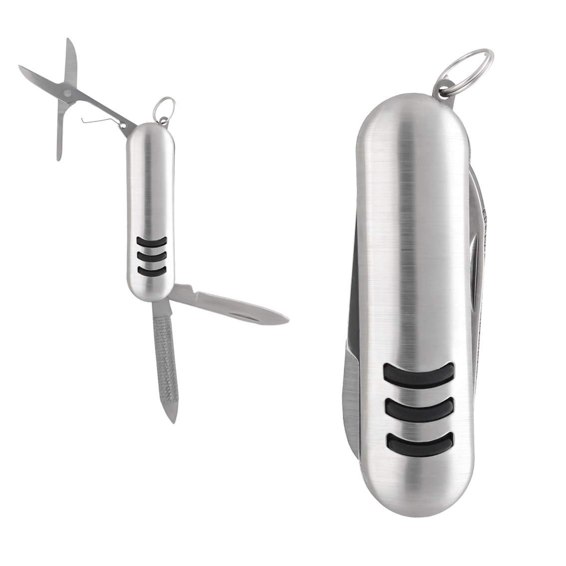 Mini Navaja Riga en color plata