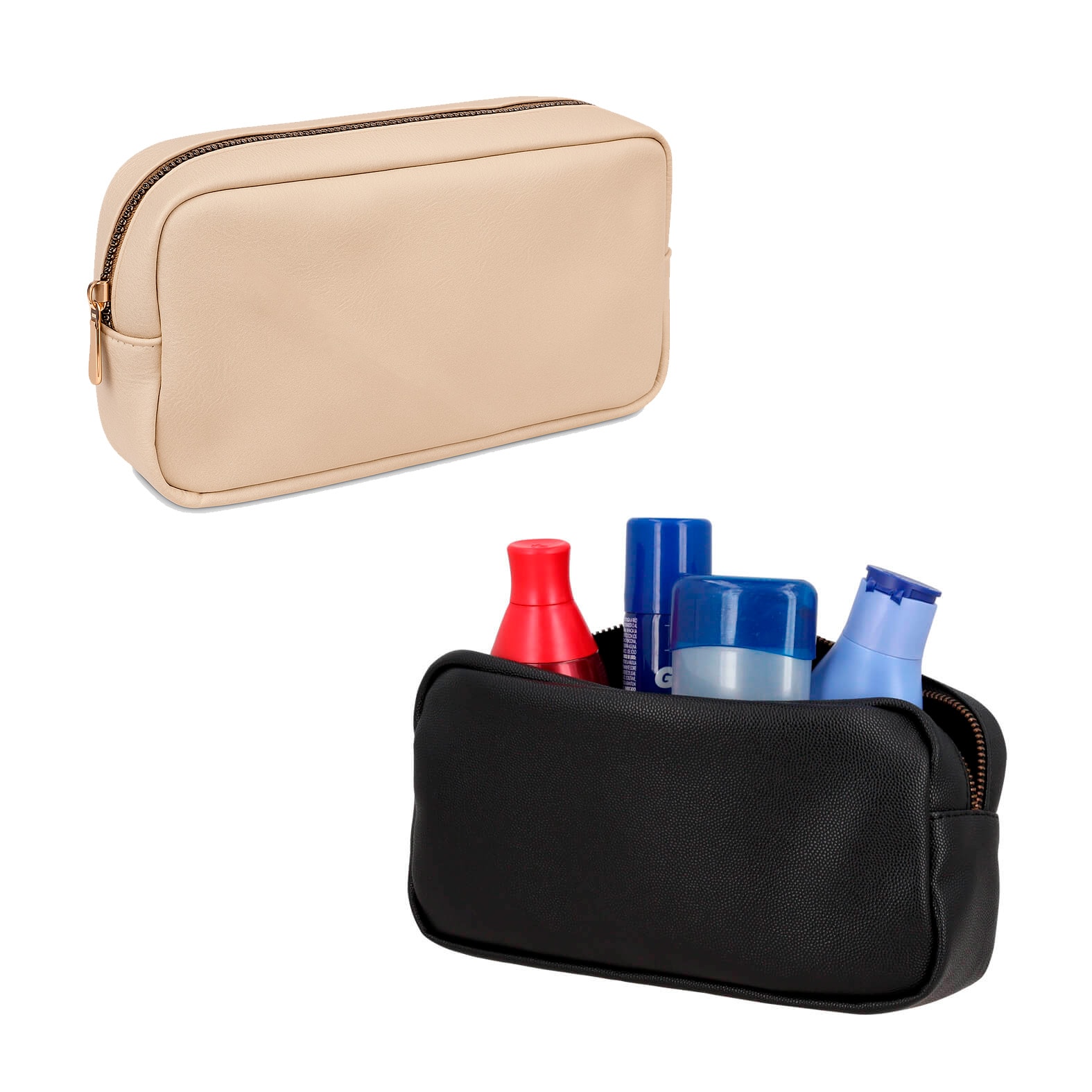 Neceser Robie en color beige