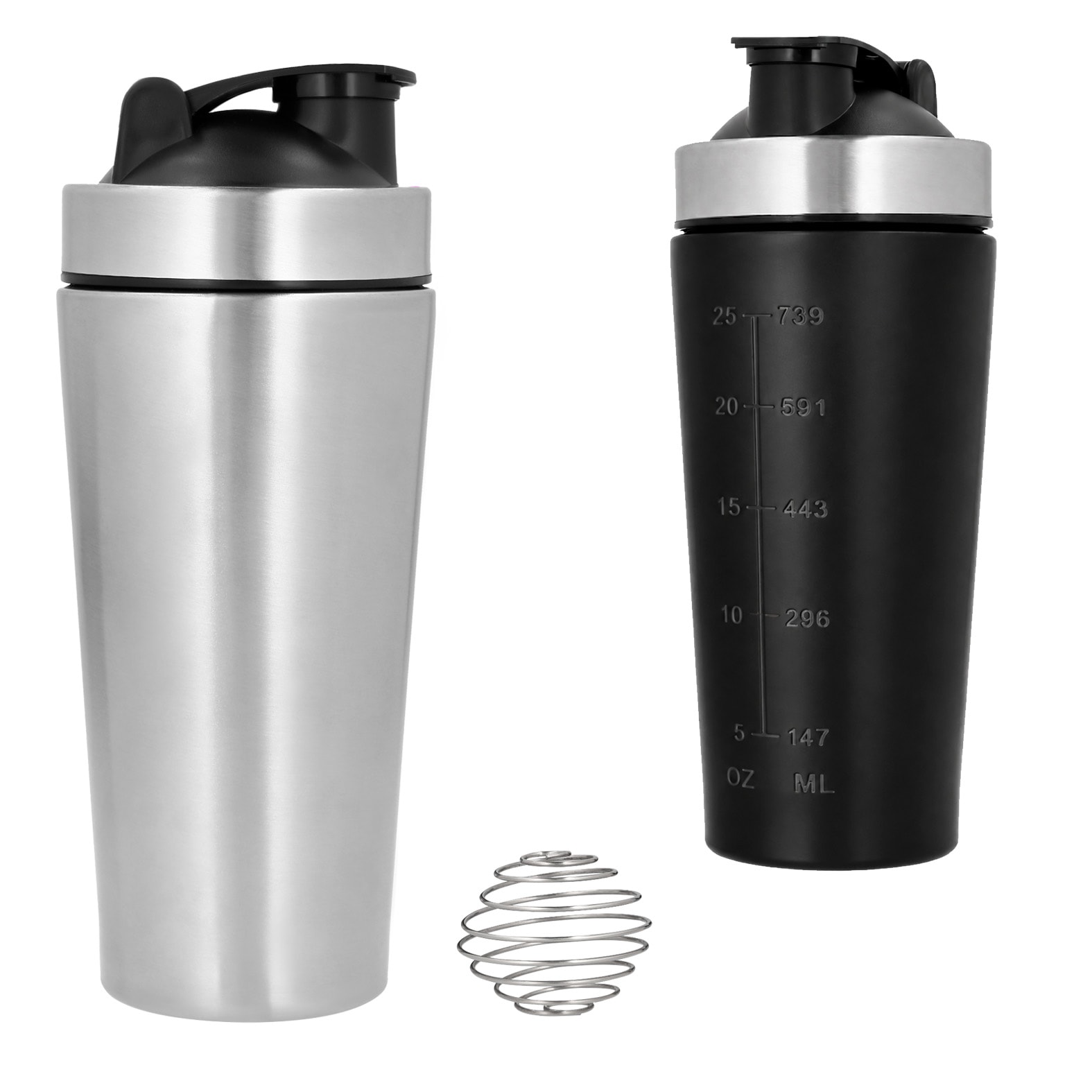 Shaker Protein en color negro