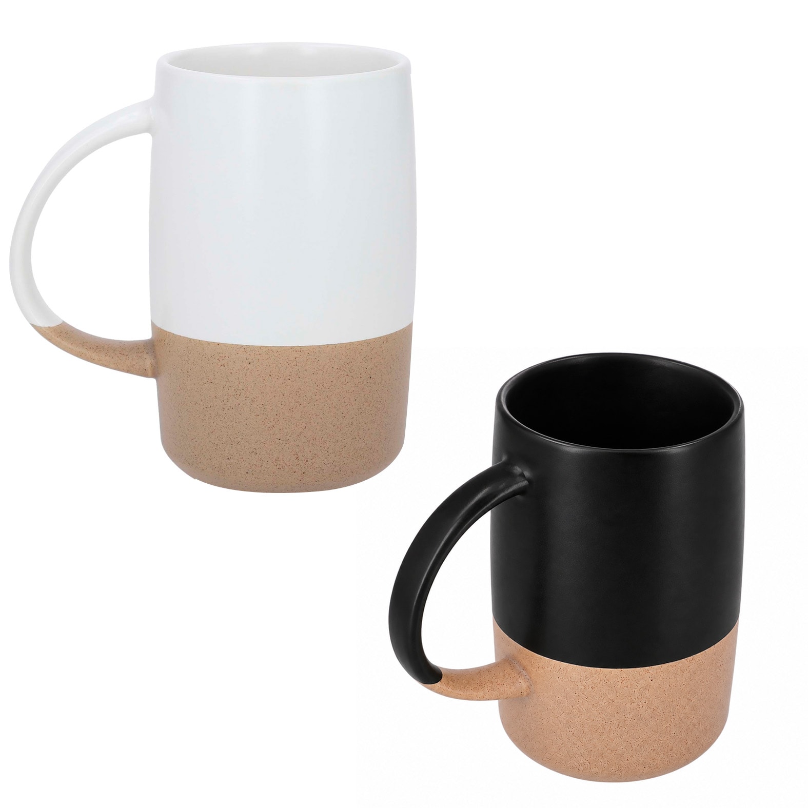 Taza de Céramica Terracota en color blanco