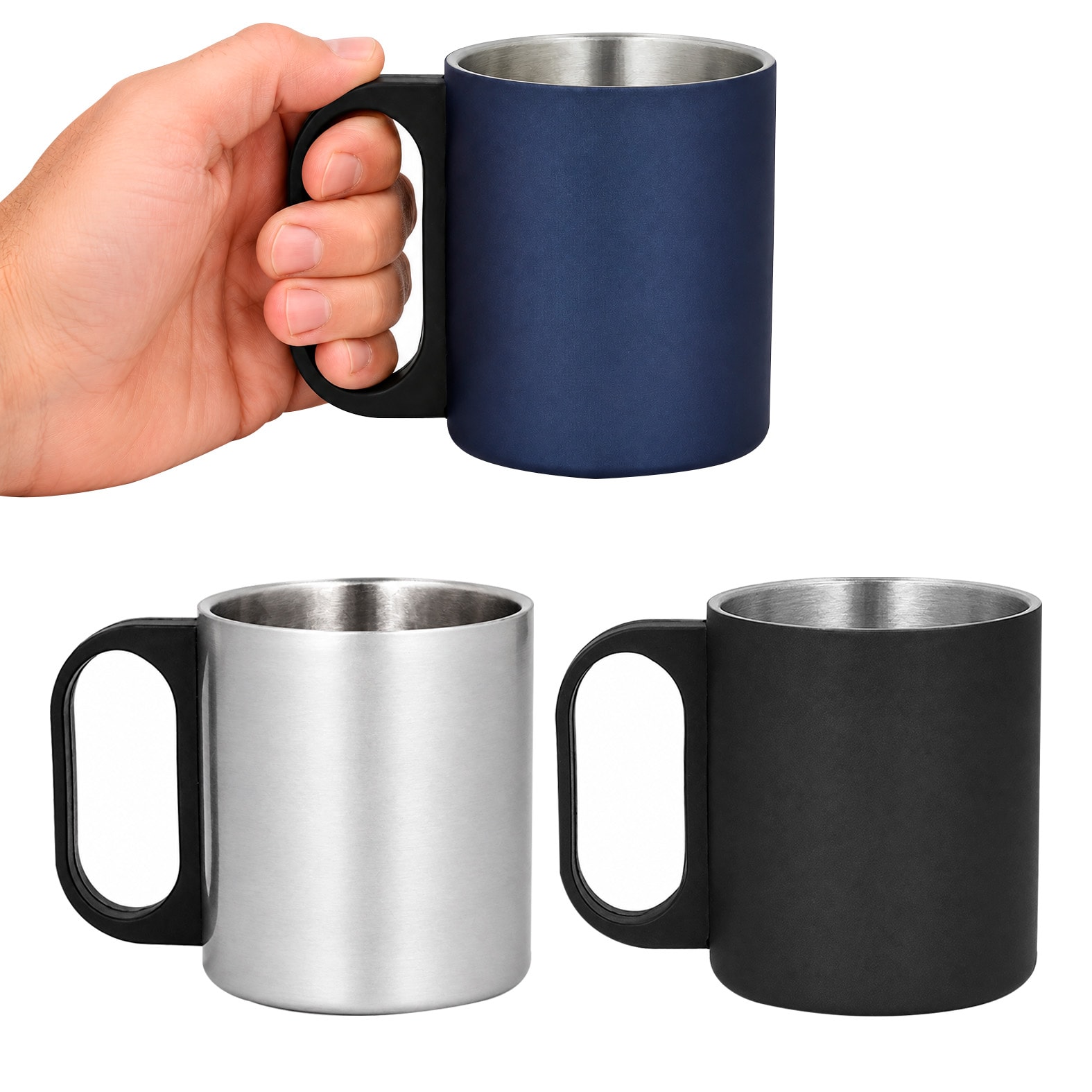 Taza Moka en color azul