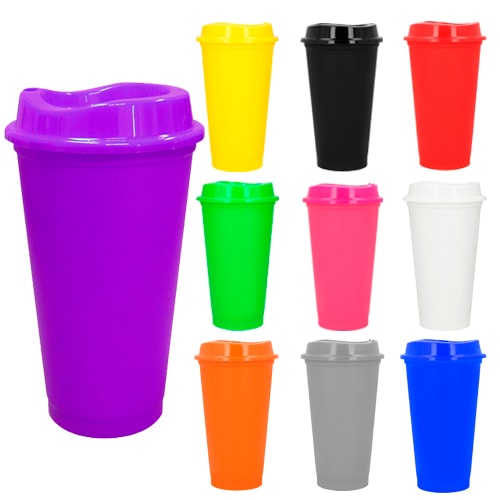 Vaso Sirena en color amarillo