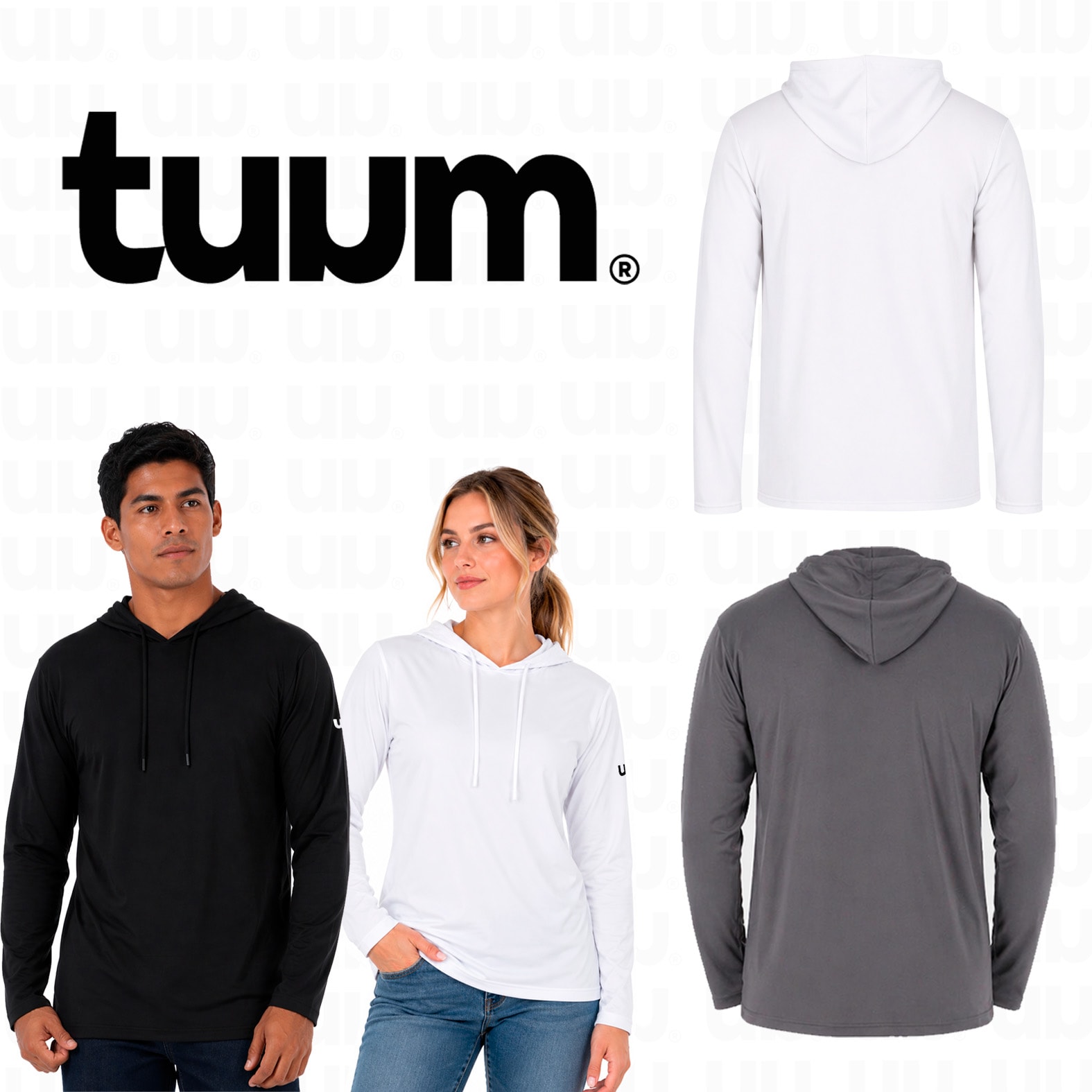 Sudadera de Manga Tuum Blizzard en color blanco