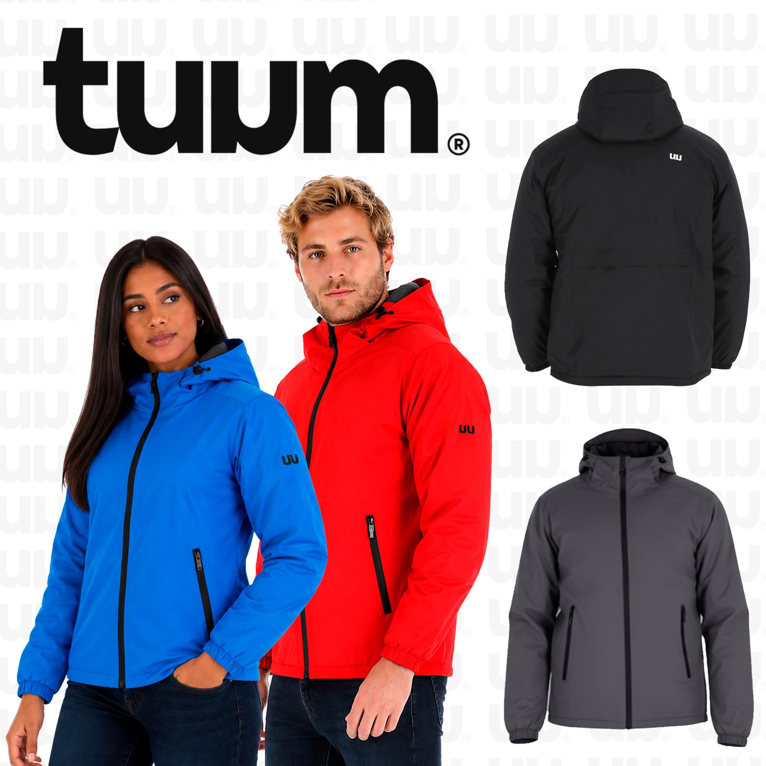 Chamarra Tuum Rockies en color azul