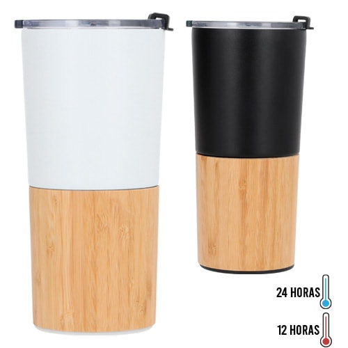 Termo Take en color blanco