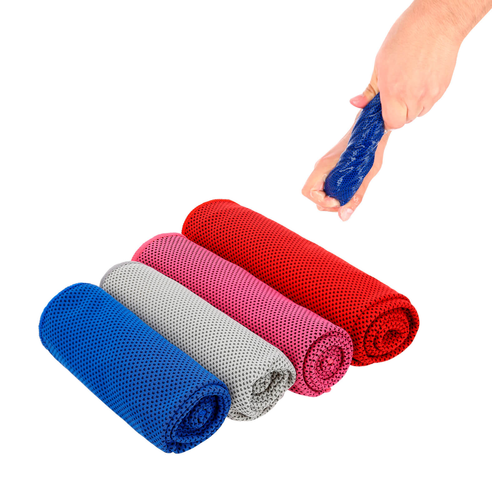Toalla Asana en color azul