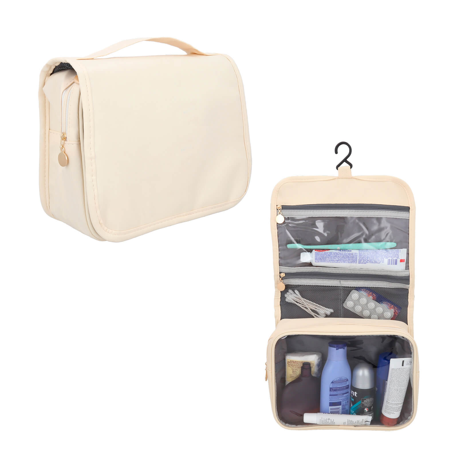 Estuche para Viaje Reis en color beige