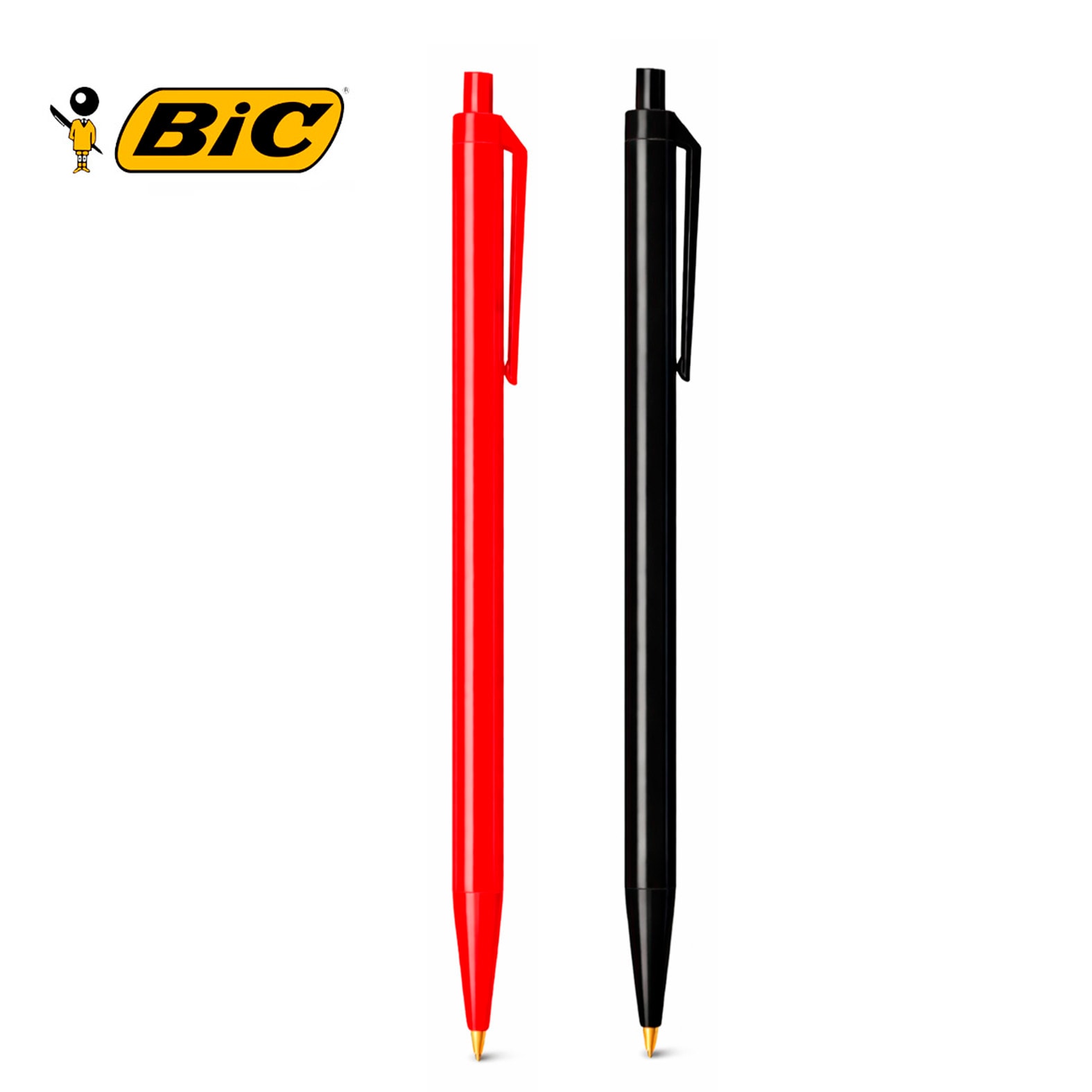 Bolígrafo BIC Clic Stic en color negro