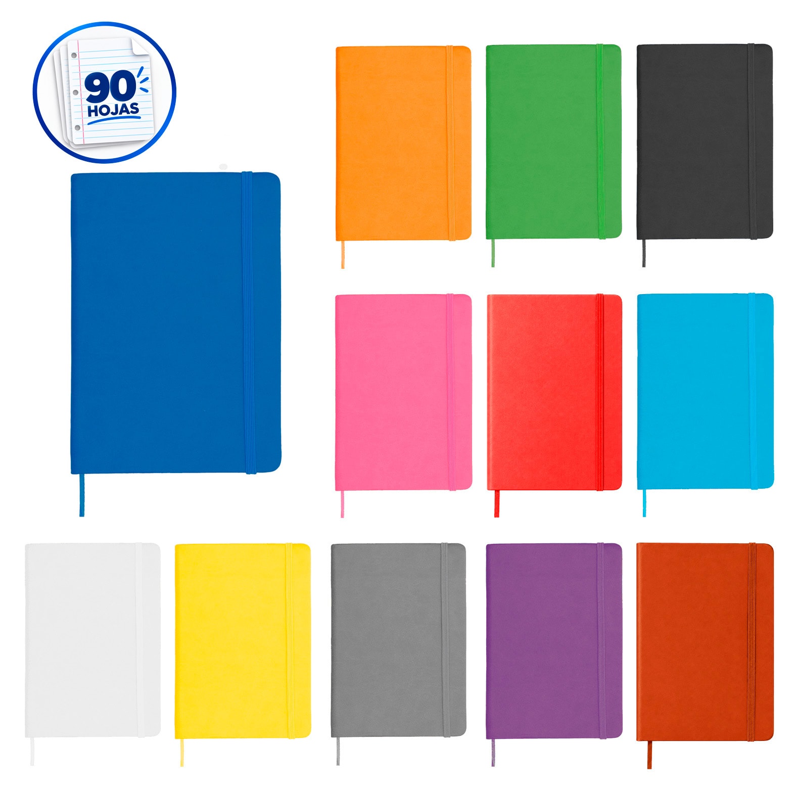 Libreta Premium en color amarillo
