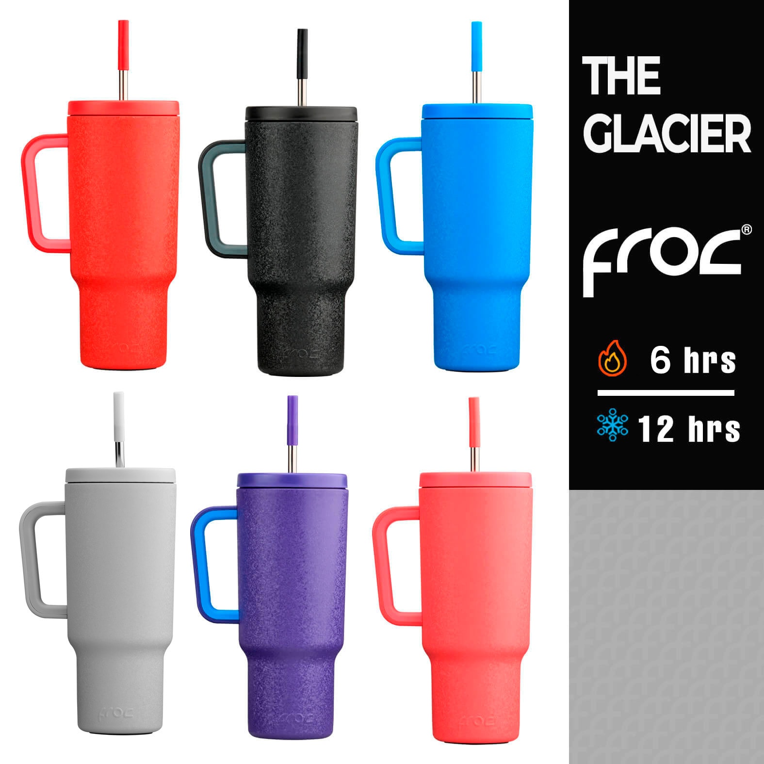 Termo Froc The Glacier en color azul