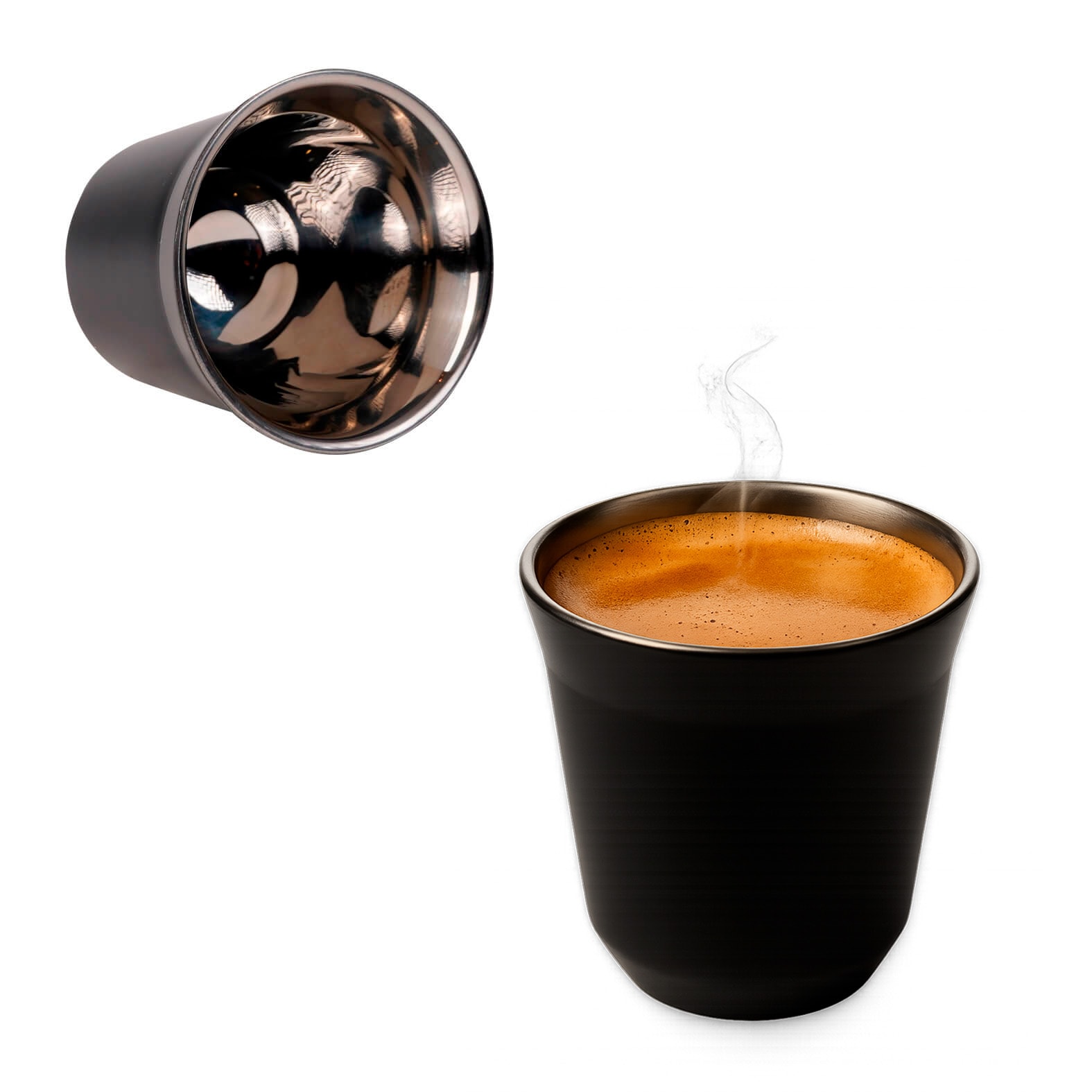 Taza de Café Espresso en color negro