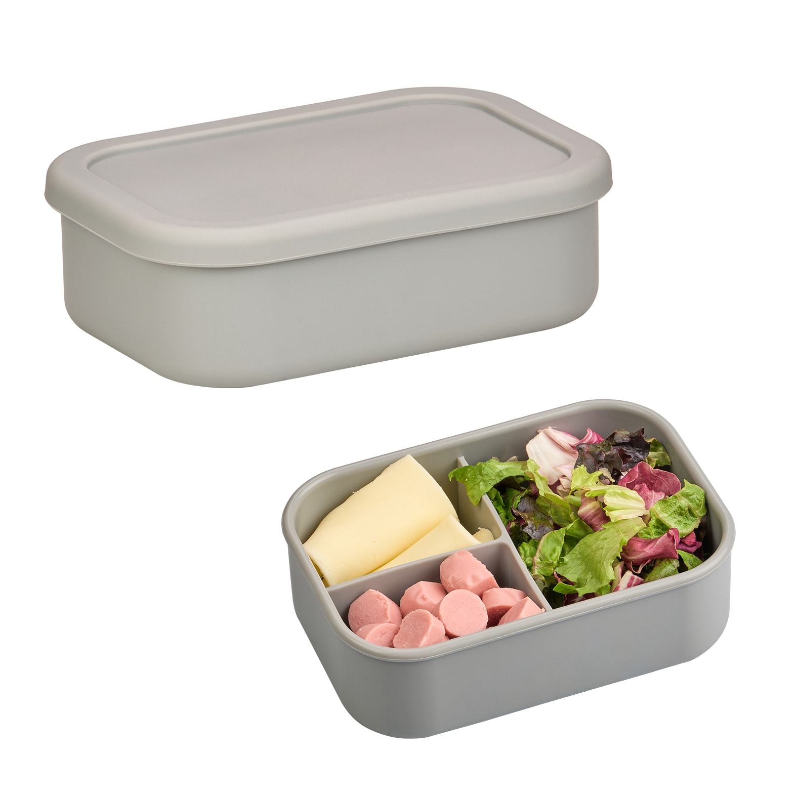 Contenedor de Alimentos Erin en color gris