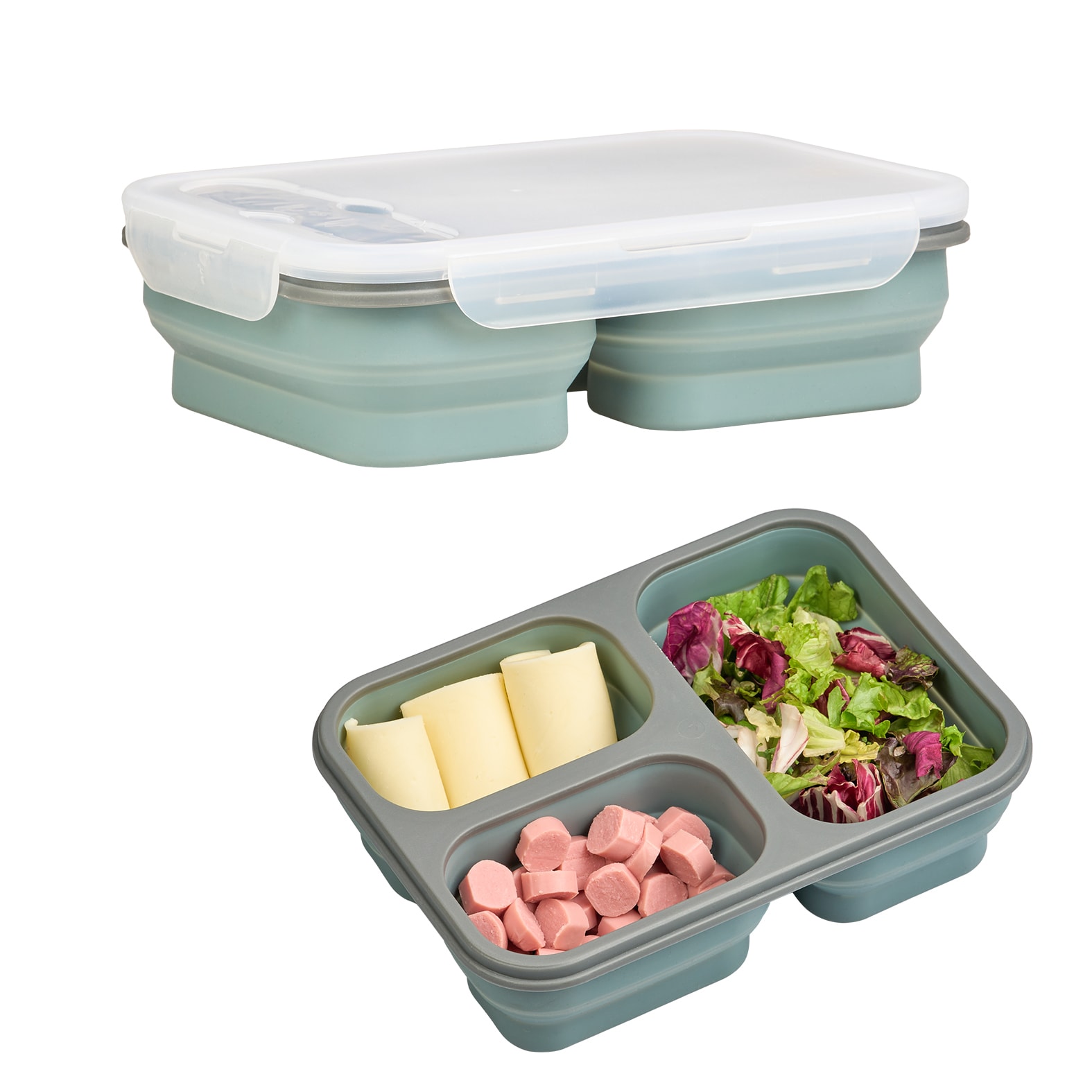 Contenedor de Alimentos Sanyi en color gris