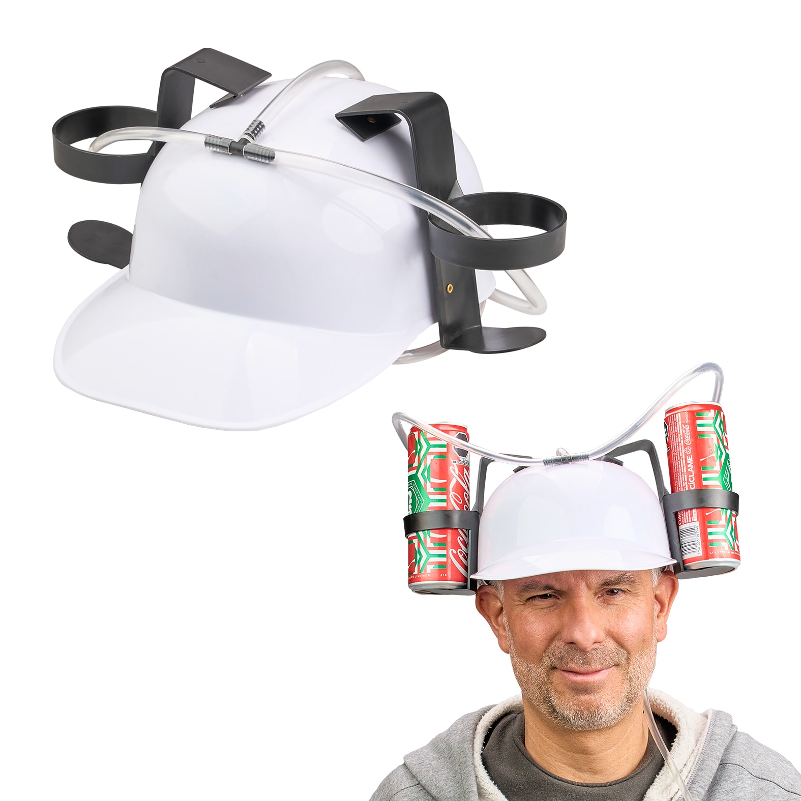 Casco Helmet en color blanco