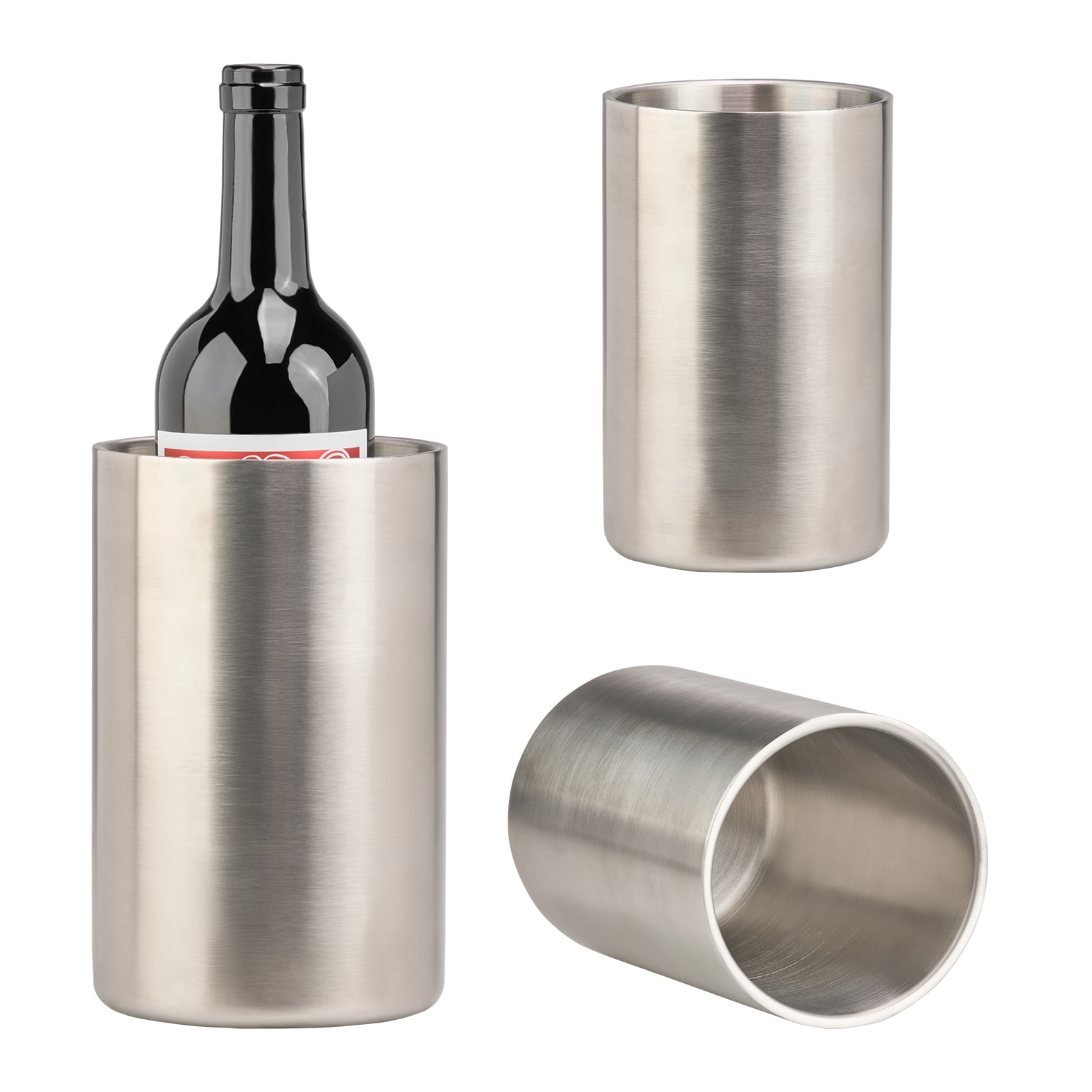 Hielera Napa en color plata