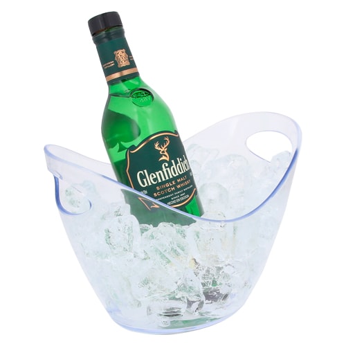 Hielera Perrier en color transparente