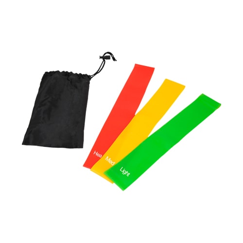 Set de Ligas Strong en color negro