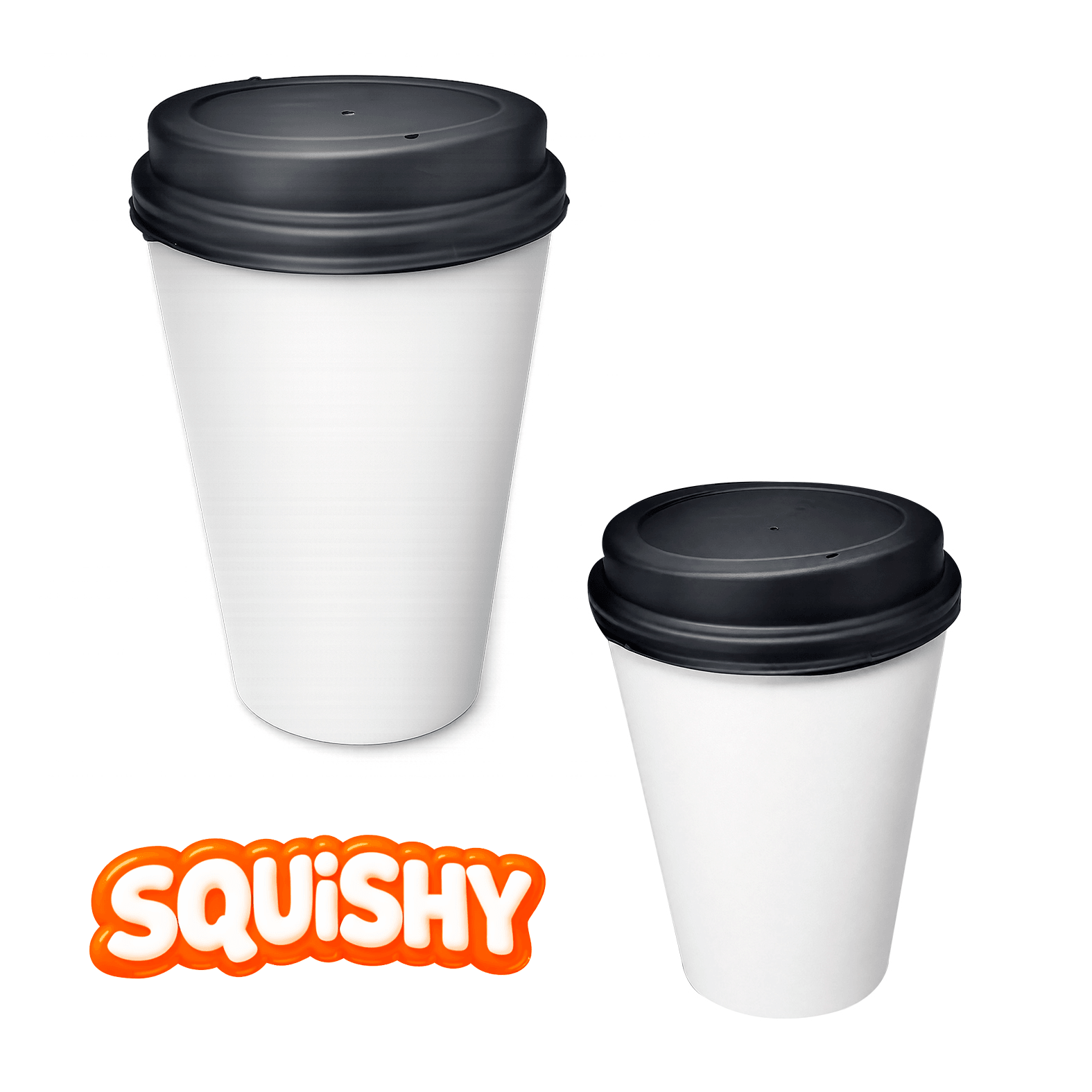 Squishy Café en color blanco