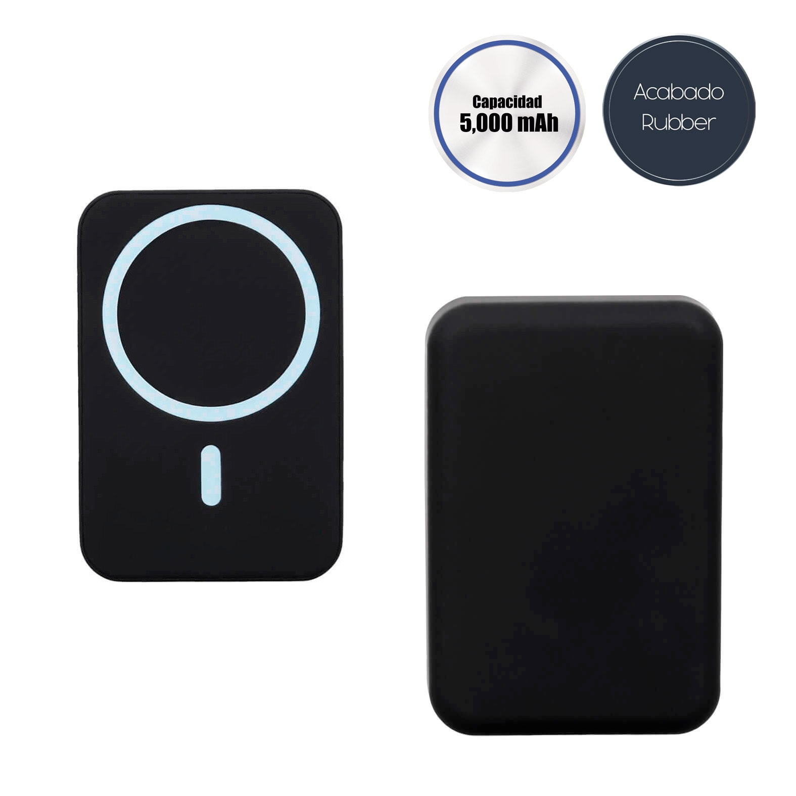 Power Bank Char en color negro