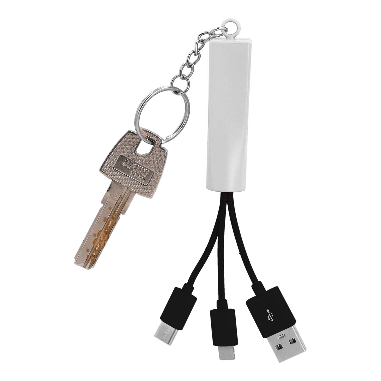 Cable Buru en color plata