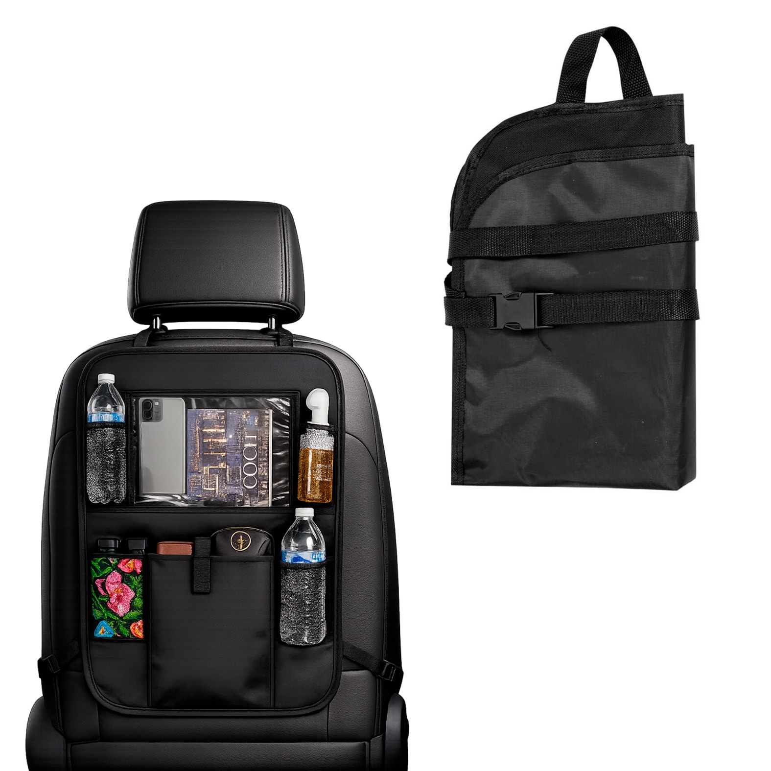 Organizador para Asiento Carbox en color negro