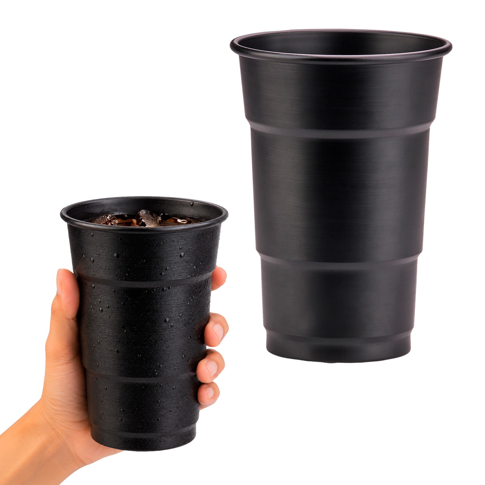Vaso Hogan en color negro