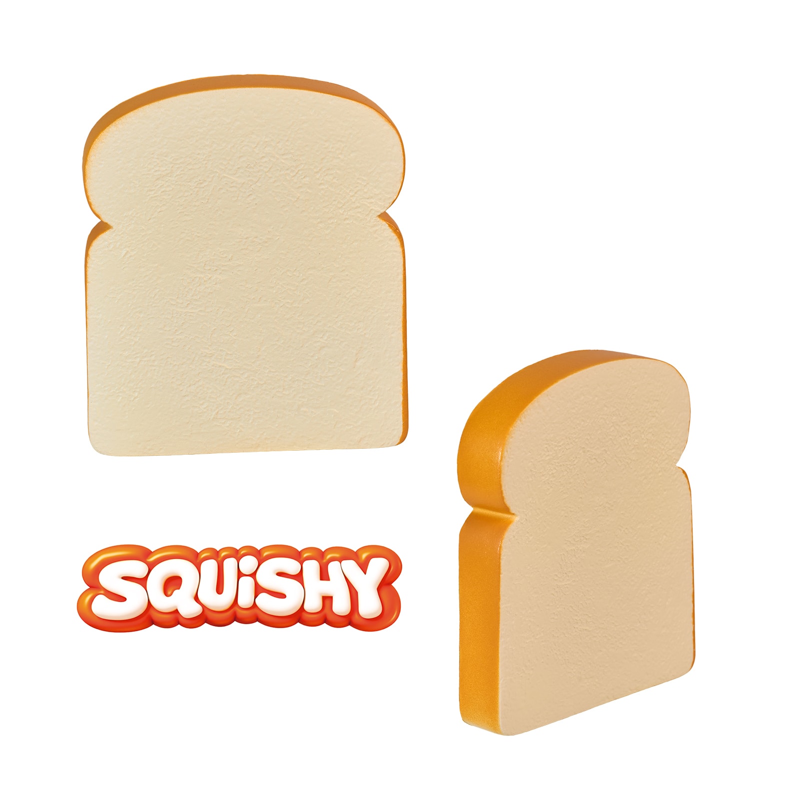 Squishy Pan en color blanco