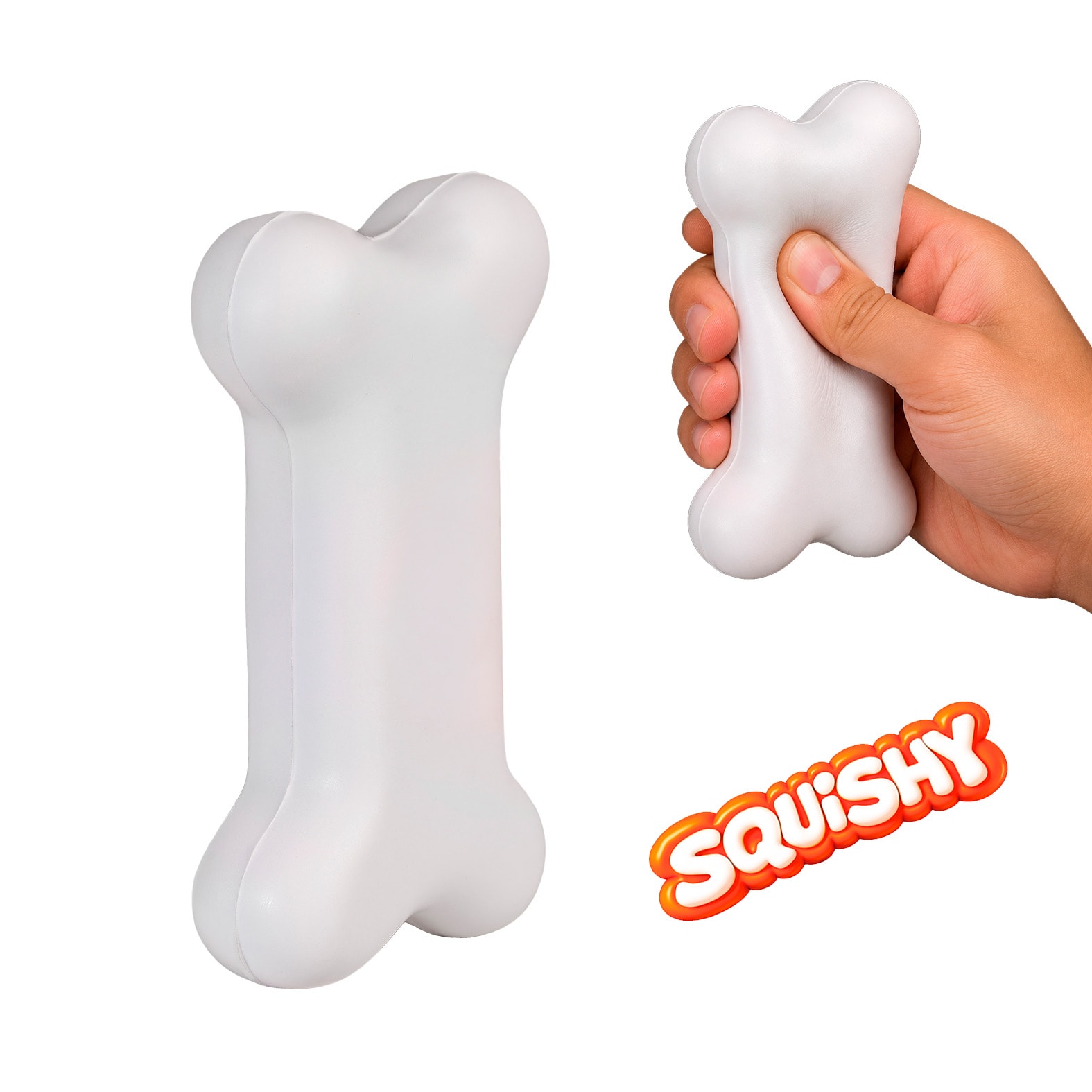 Squishy Bones en color blanco