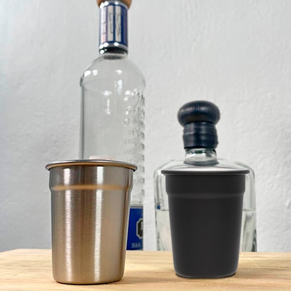 Vaso Shot en color negro
