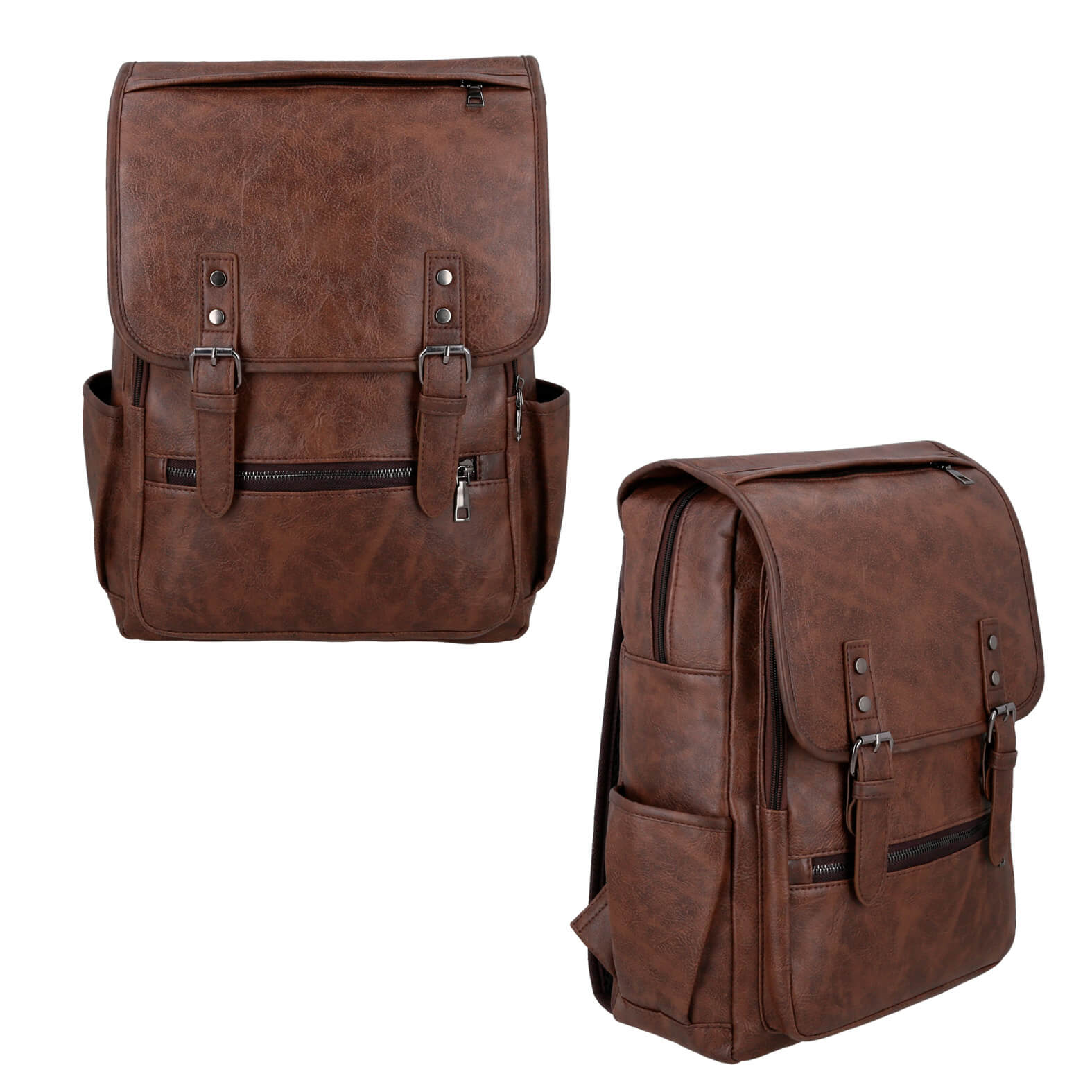 Mochila Thim en color café