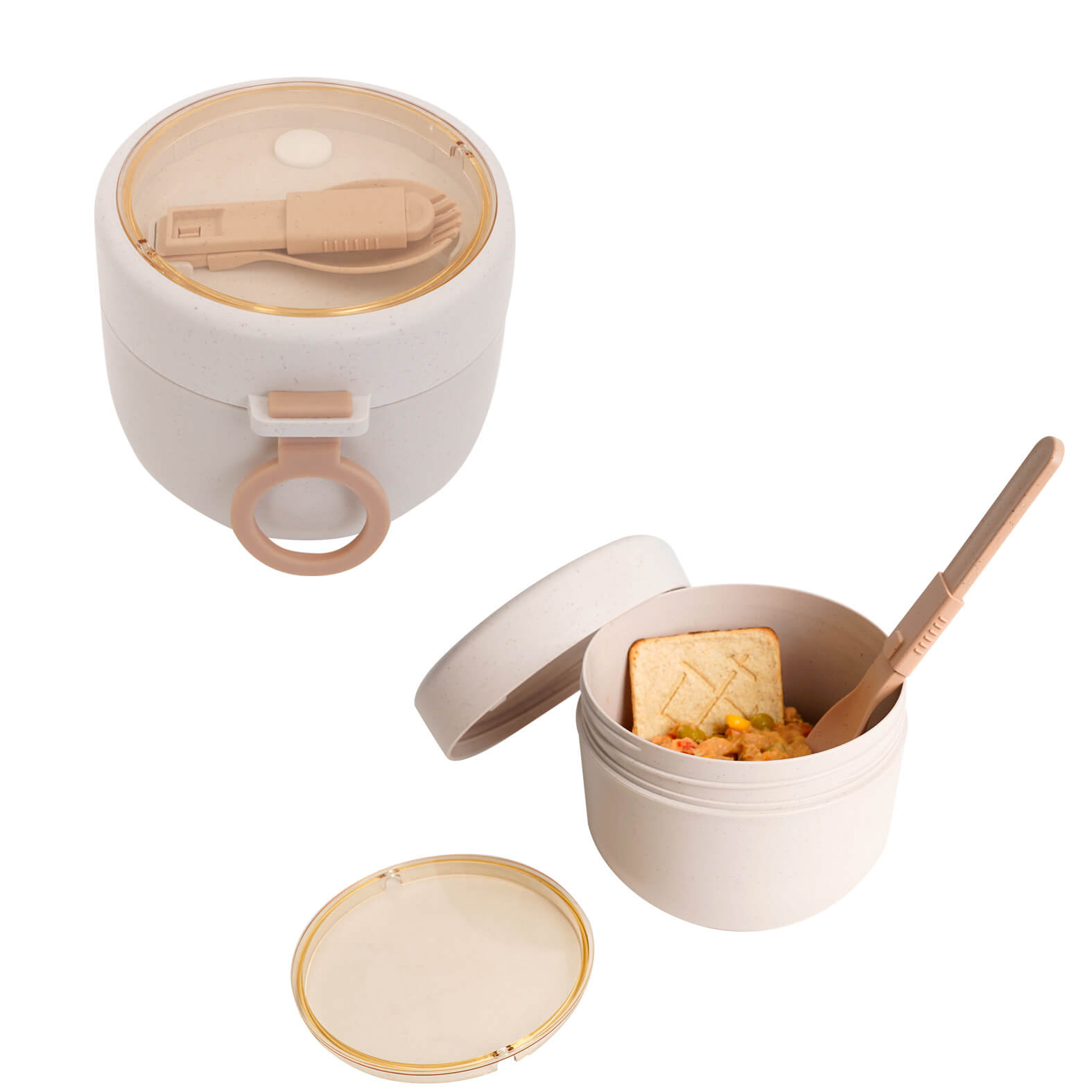 Contenedor de Alimentos Zibu, artículo promocional personalizable
