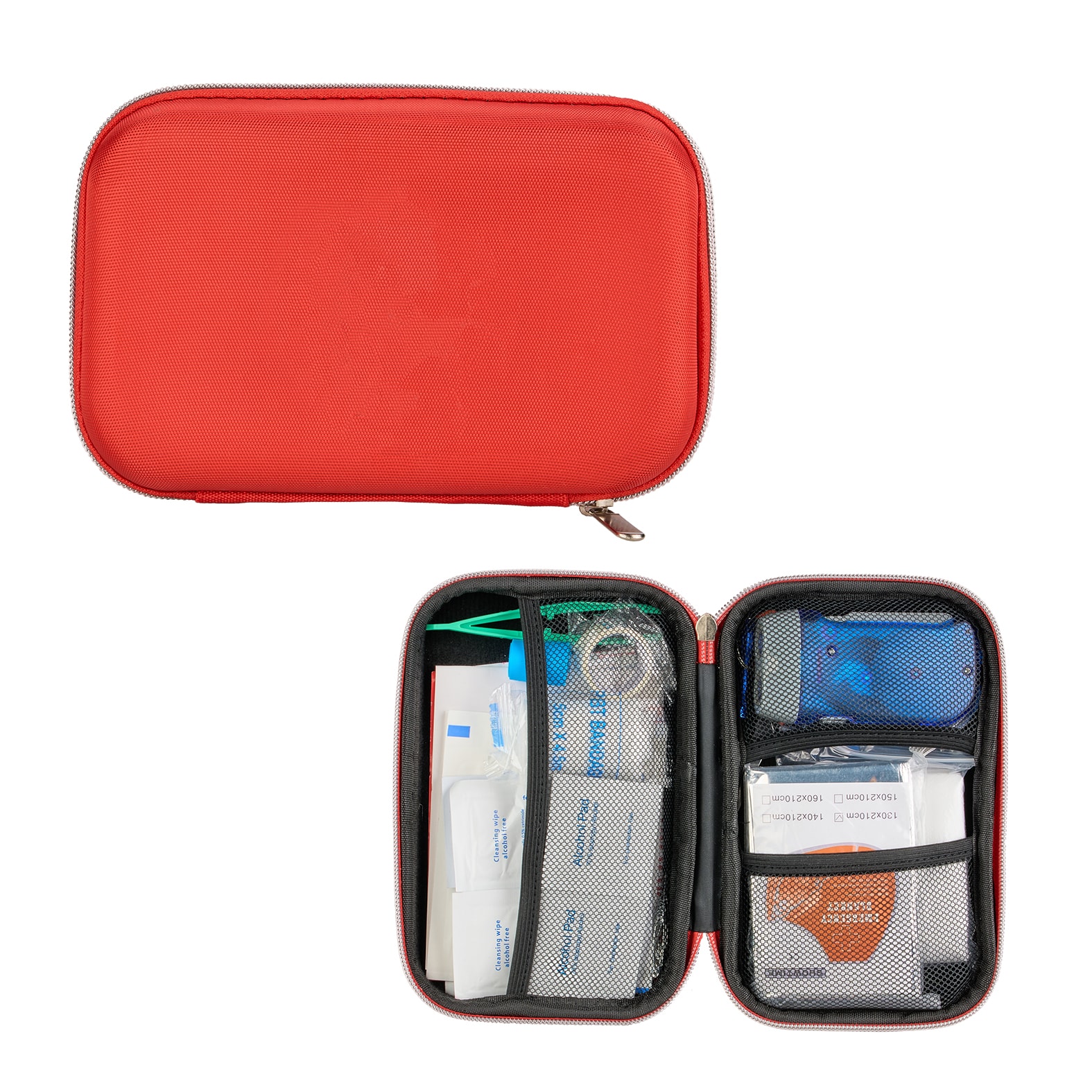 Kit de Primeros Emergency en color rojo