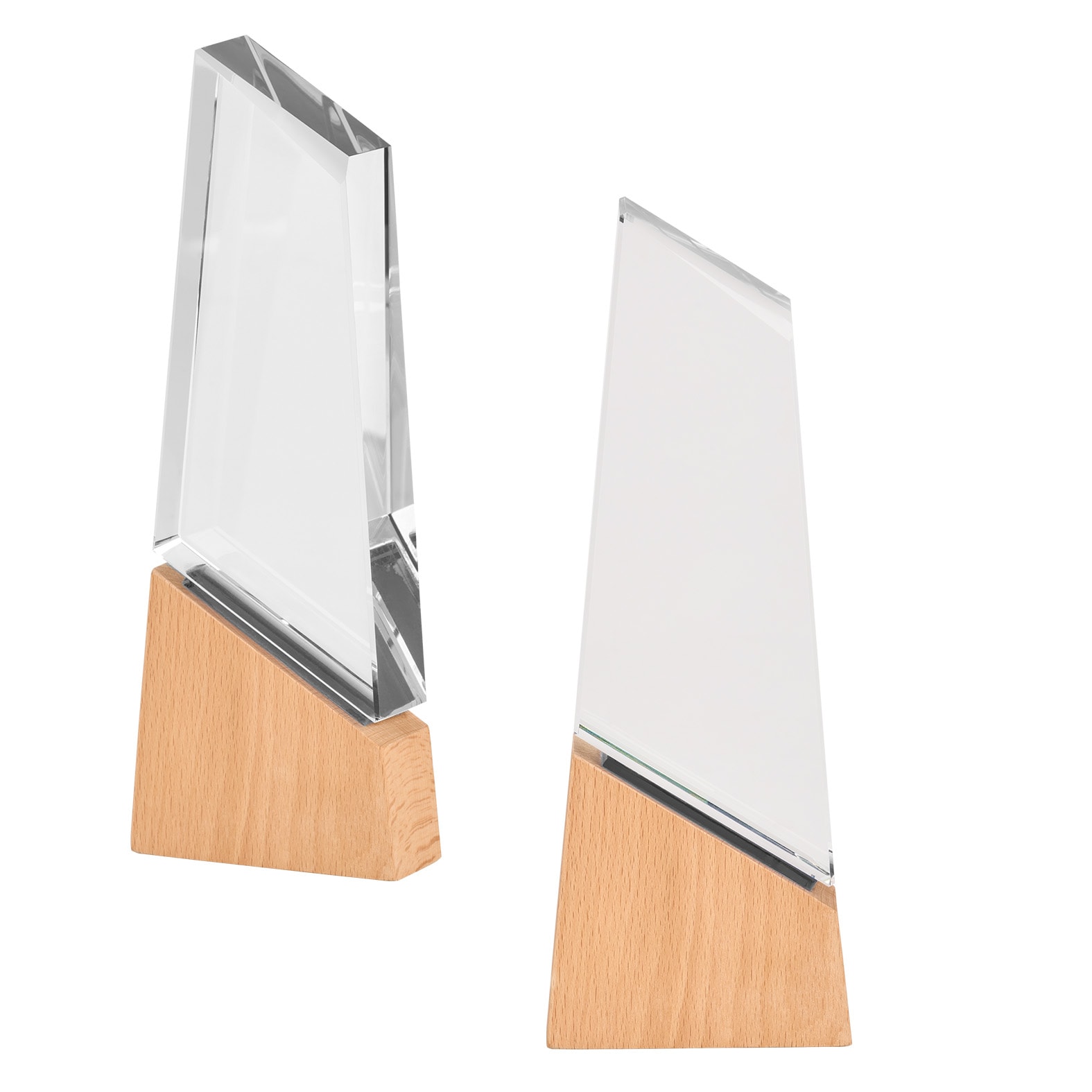 Reconocimiento de Cristal Welxer, artículo promocional personalizable