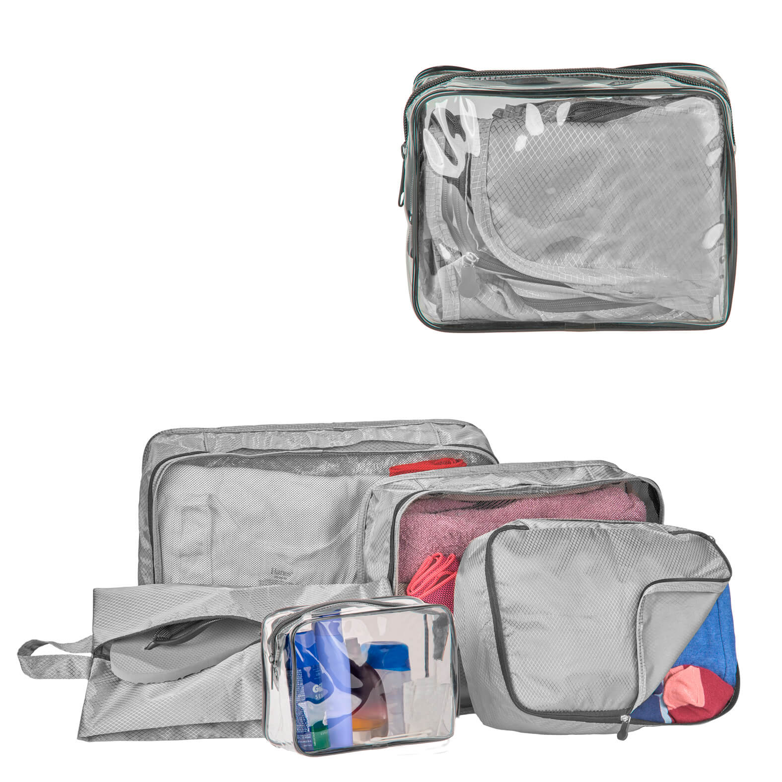Set de Bolsas Walter en color gris
