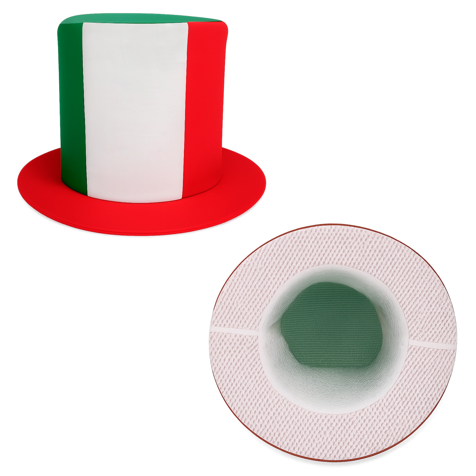 Sombrero Chute en color tricolor