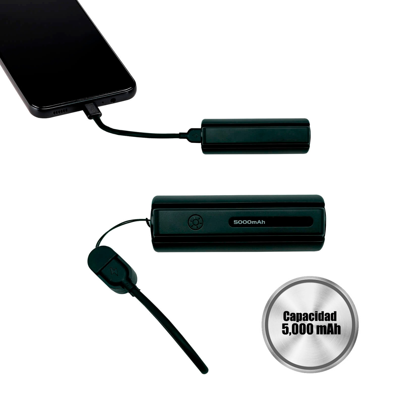 Power Bank Inti en color negro