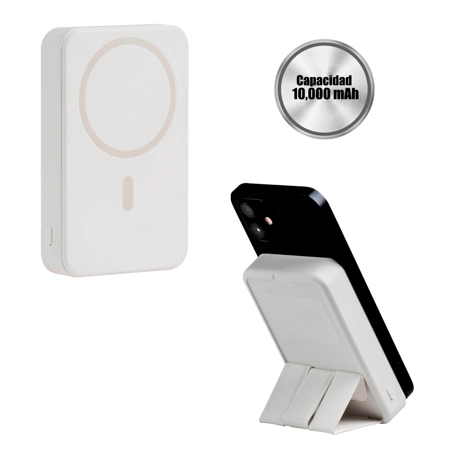 Power Bank Sonar en color blanco
