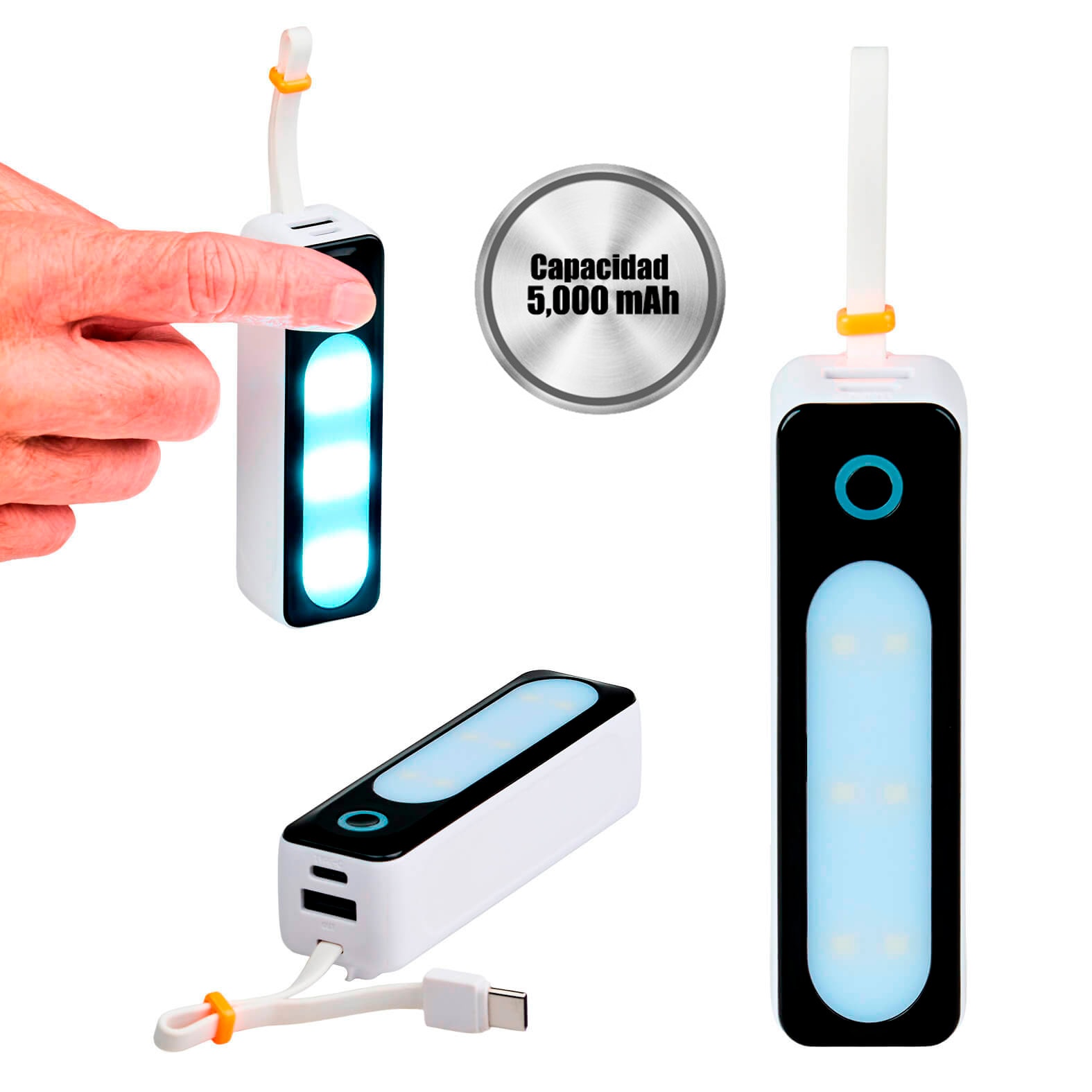 Power Bank Inuit en color blanco