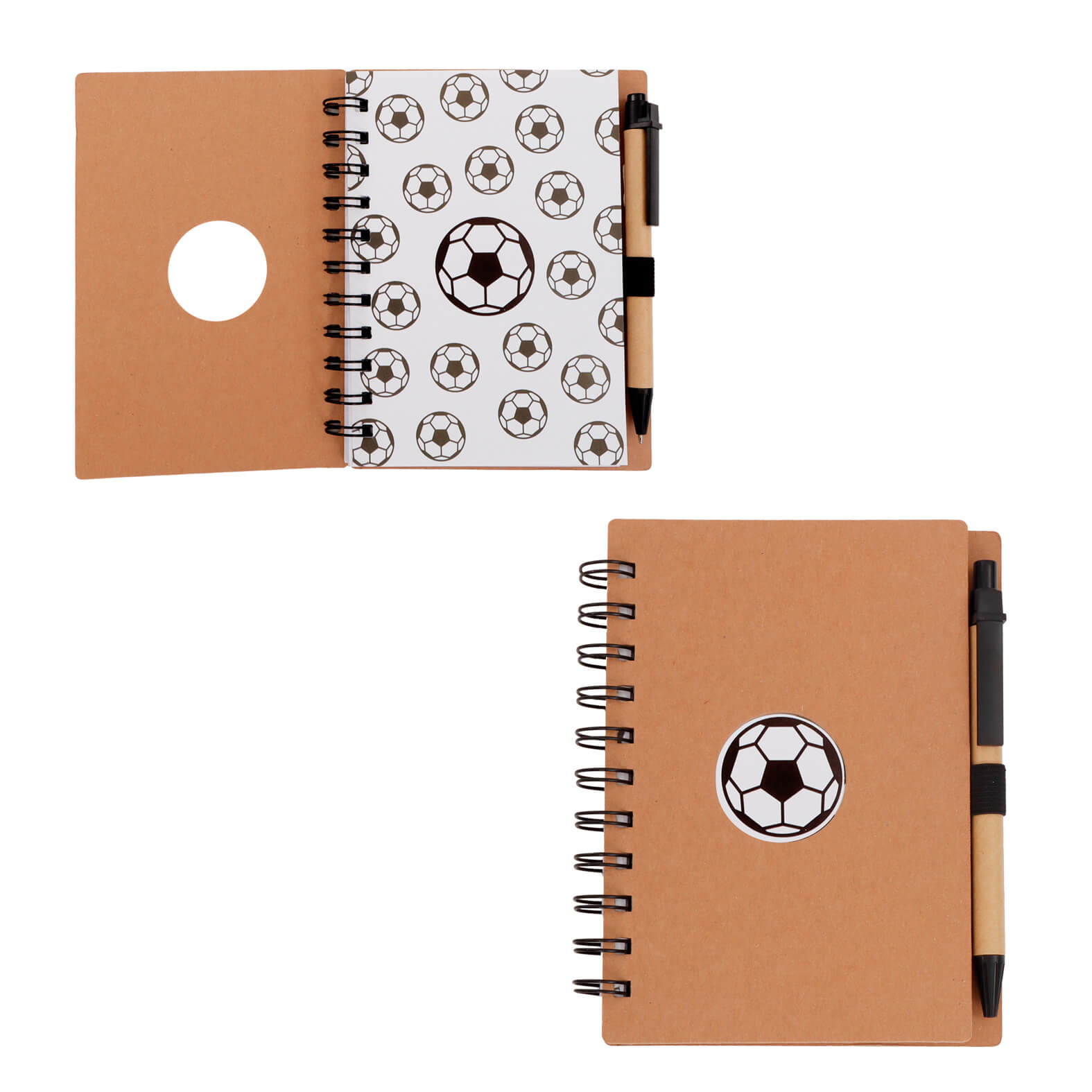 Libreta Bola, artículo promocional personalizable