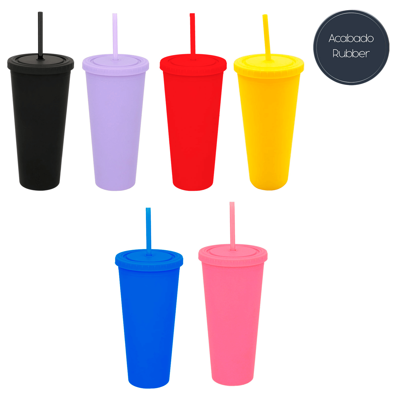 Vaso Solei en color amarillo