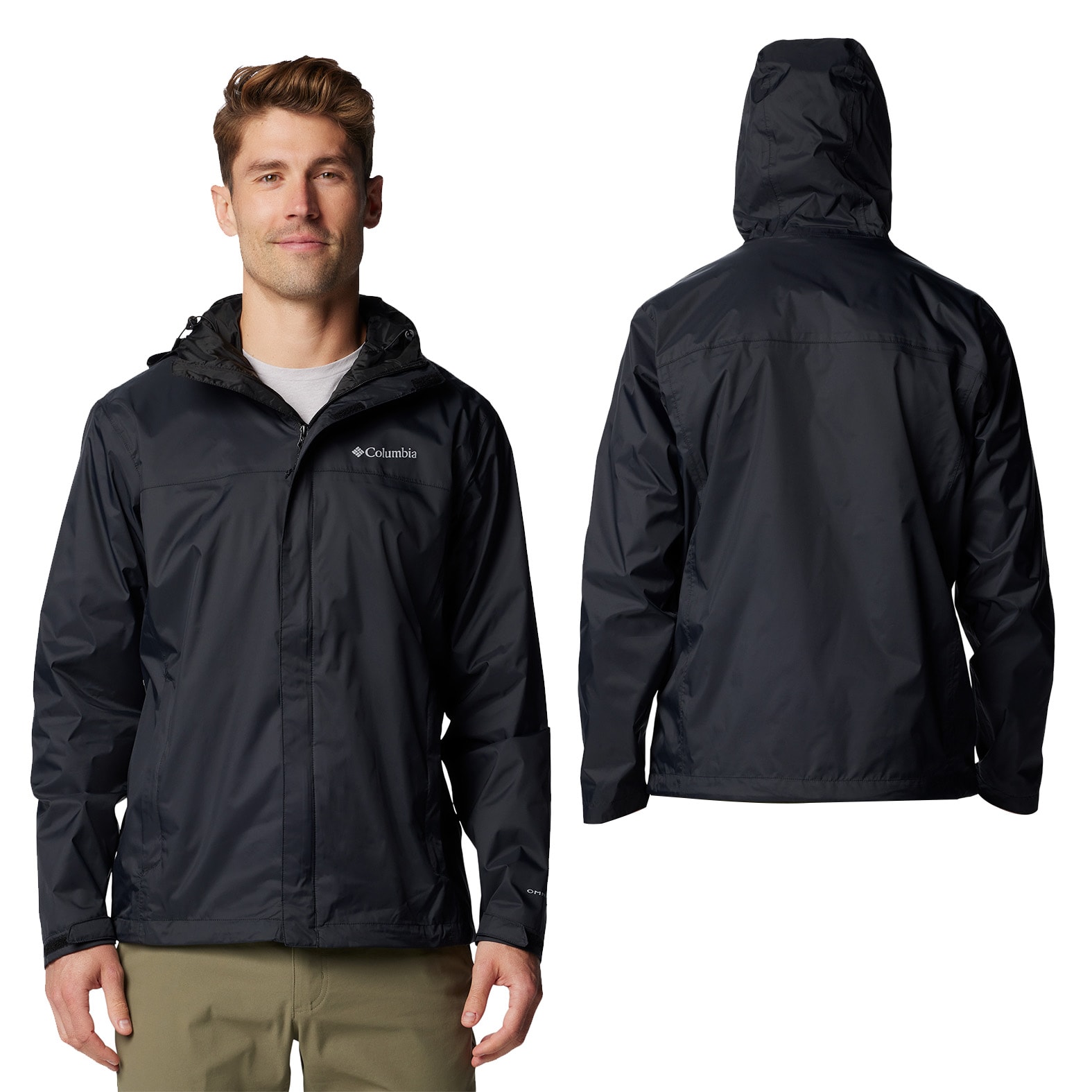 Chamarra Columbia Watertight en color negro