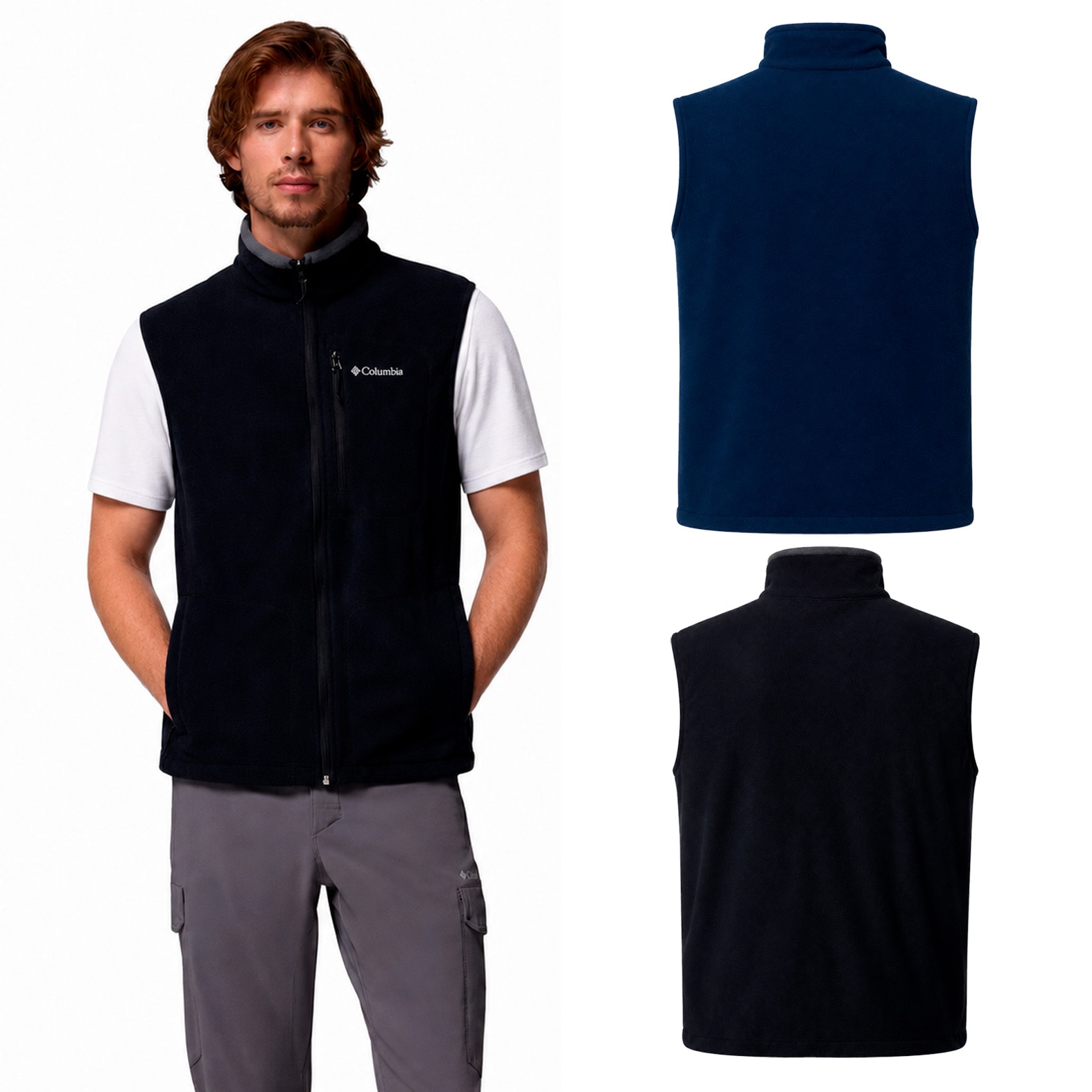 Chaleco Columbia Fast Trek Vest en color azul