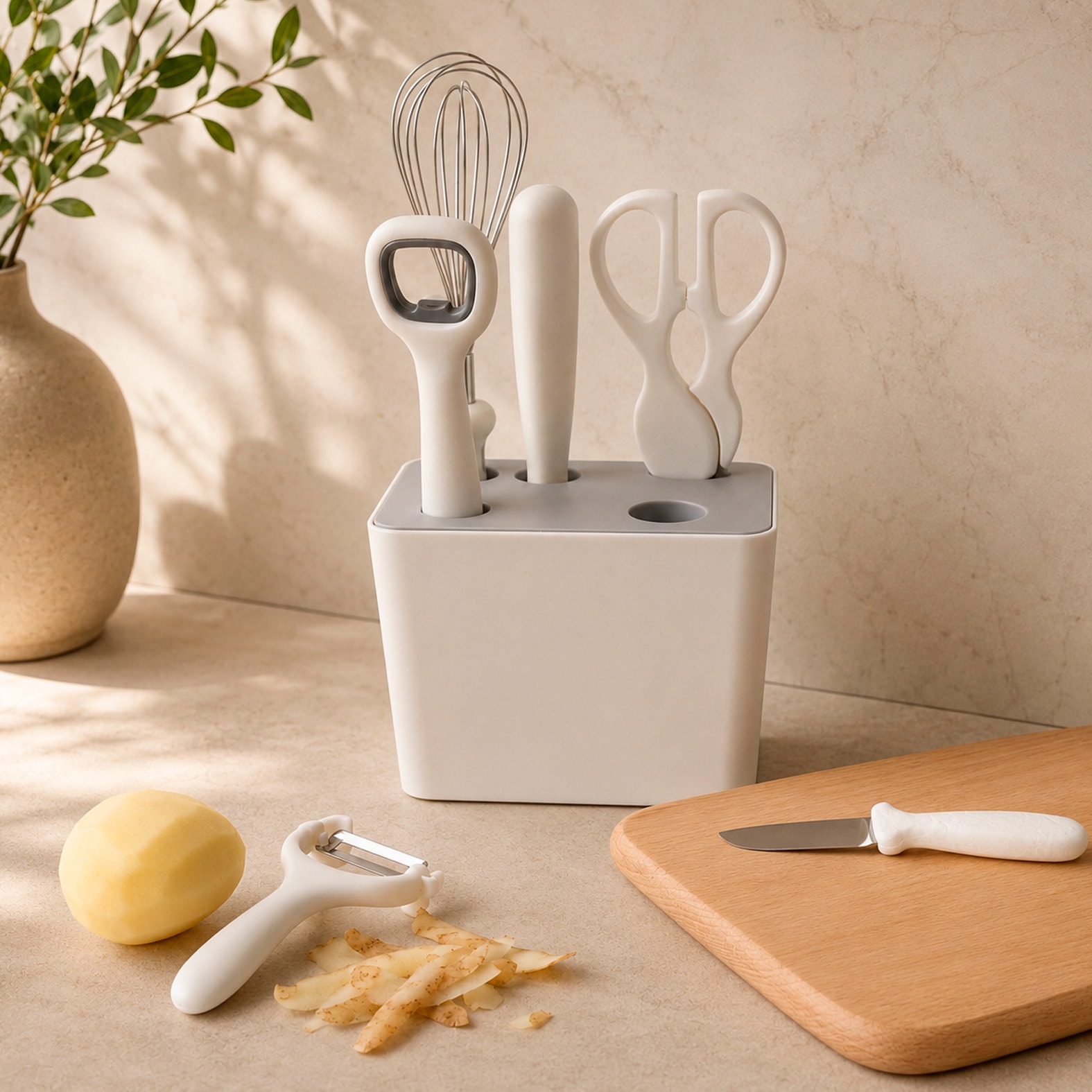 Kit para Cocina Kitchen en color blanco