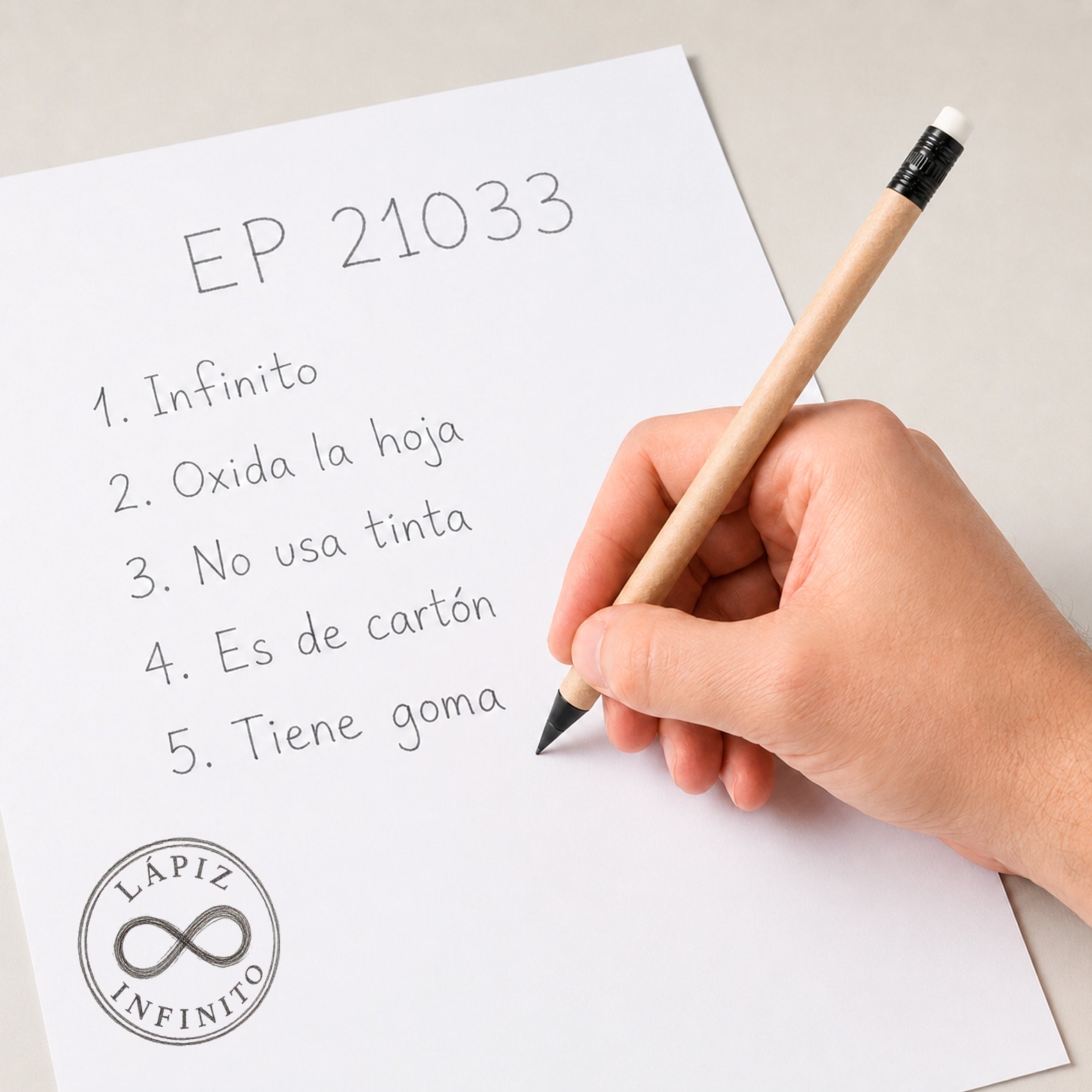 Bolígrafo Papp, artículo promocional personalizable
